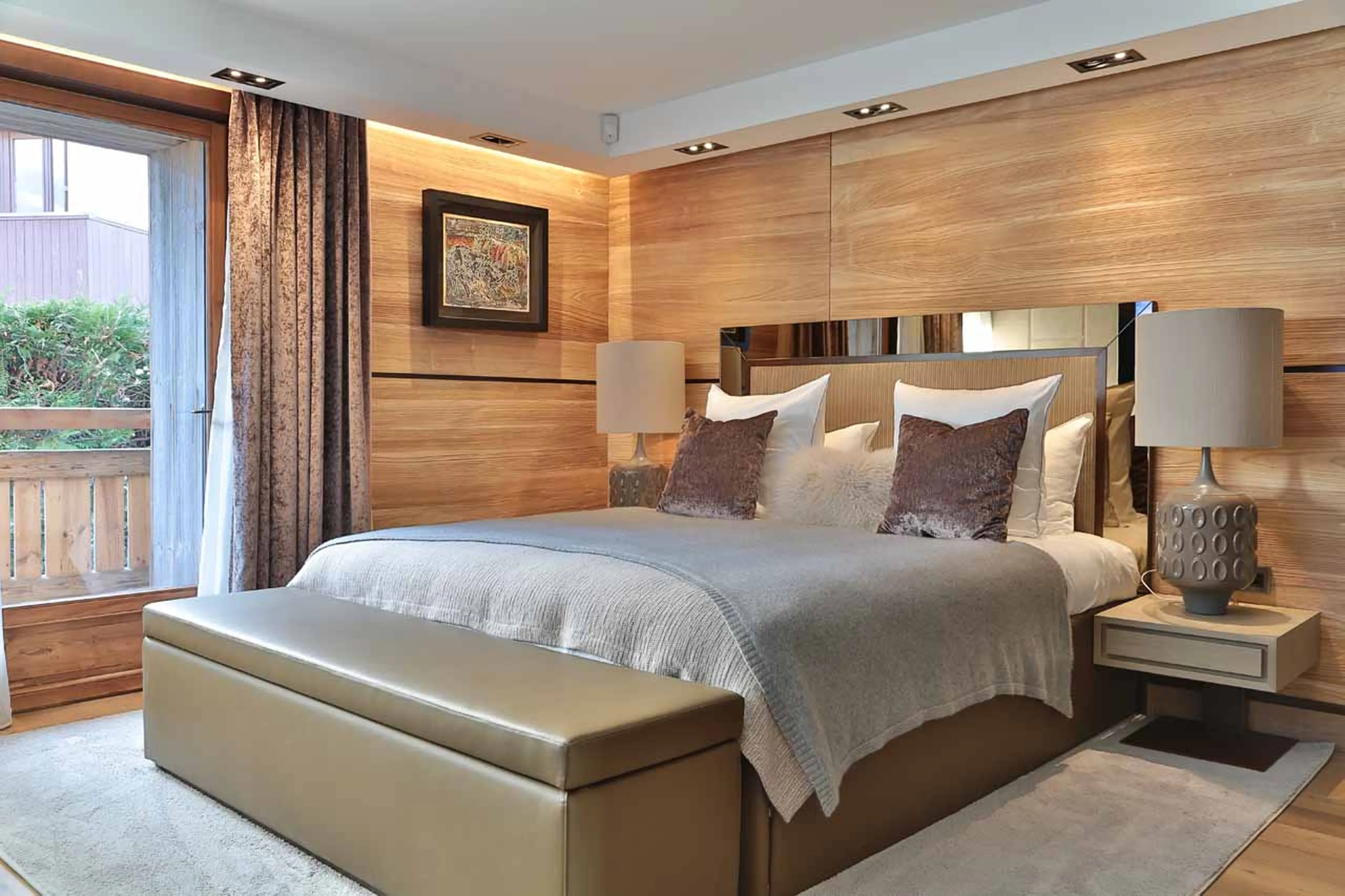 Bedroom 2 at Chalet Alexandra in Megeve