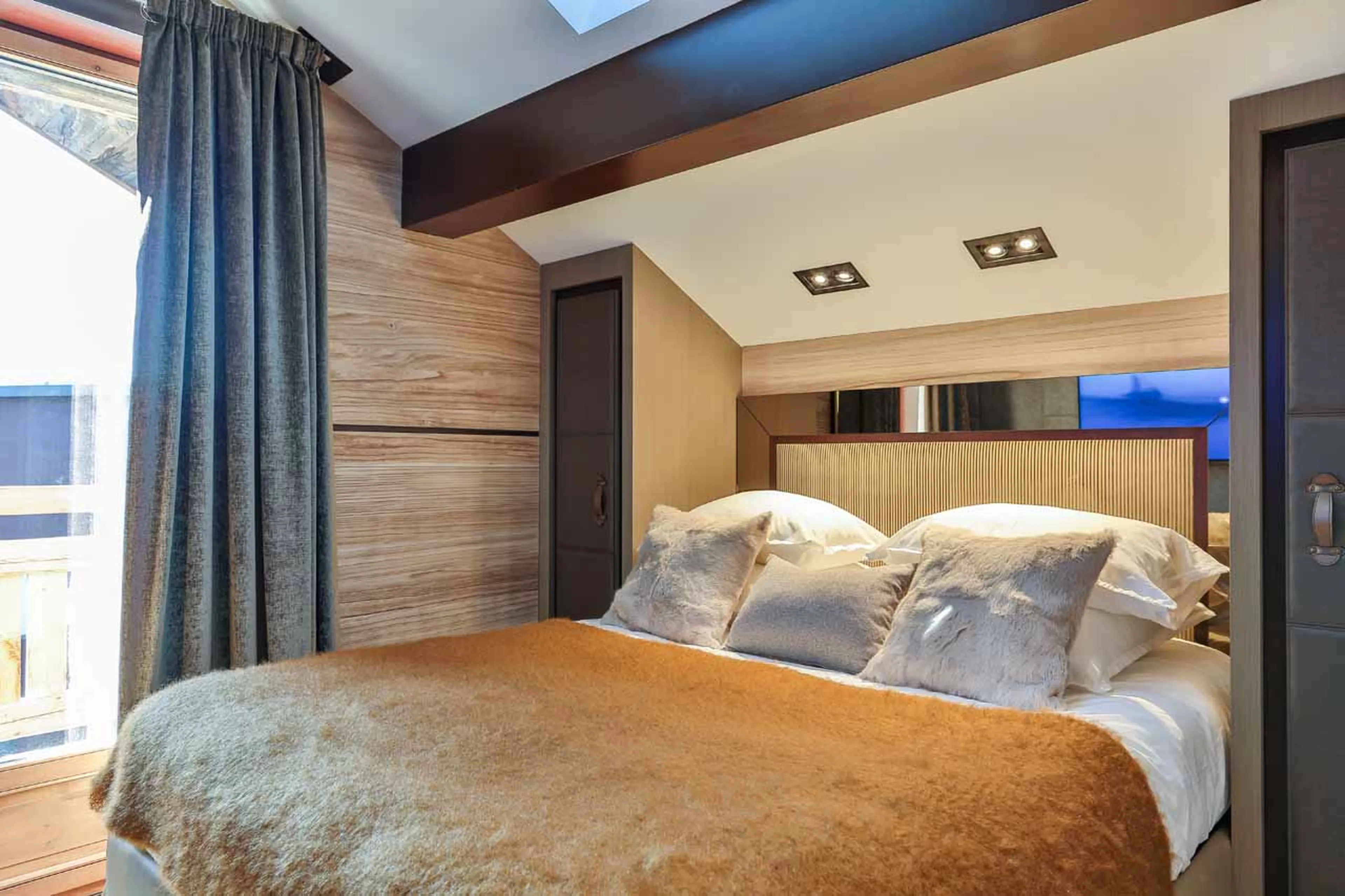 Bedroom 4 at Chalet Alexandra in Megeve