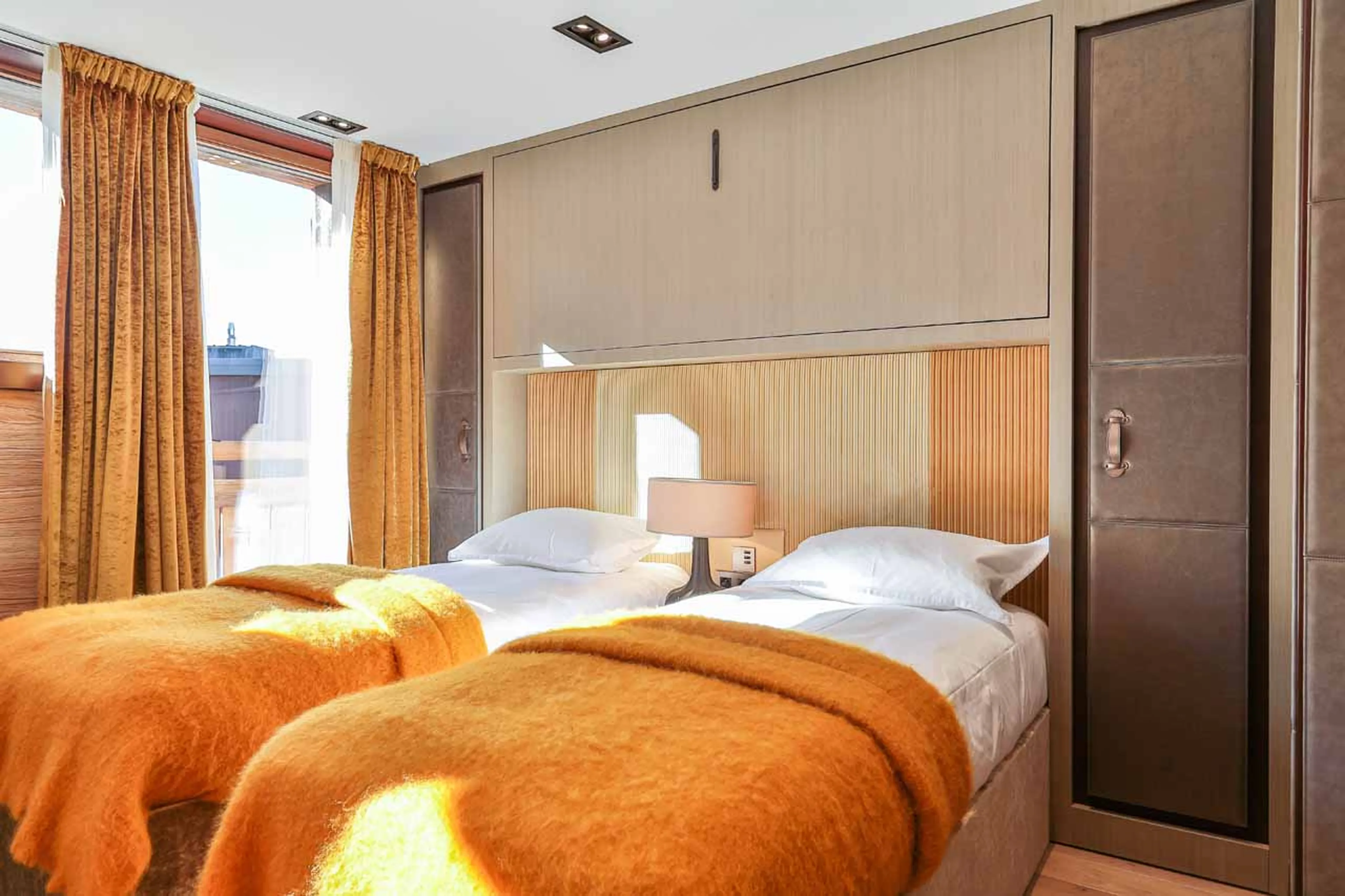 Bedroom 5 at Chalet Alexandra in Megeve