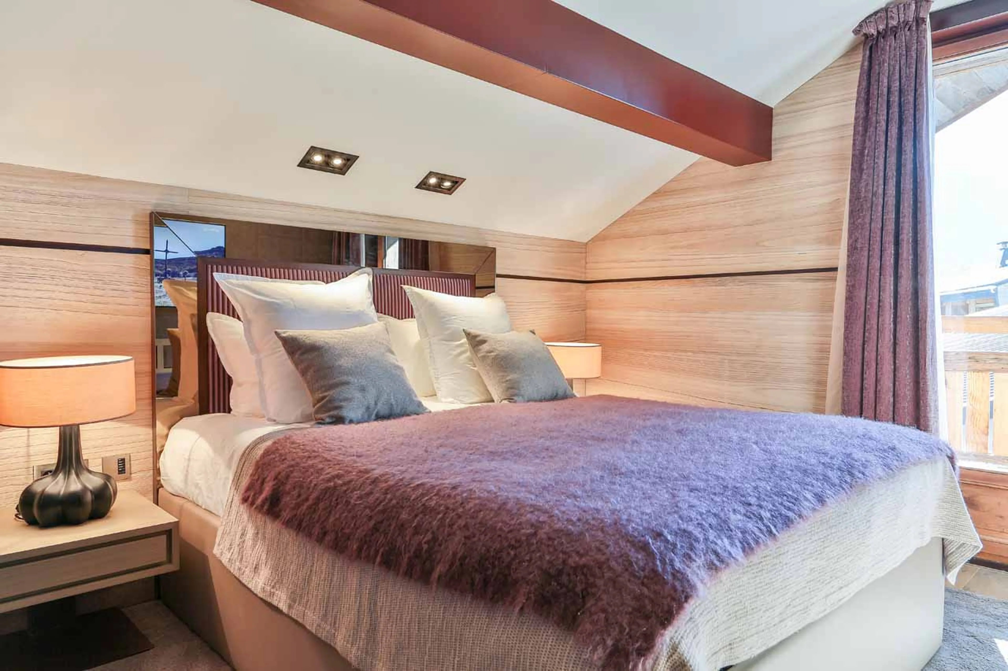 Bedroom 6 at Chalet Alexandra in Megeve