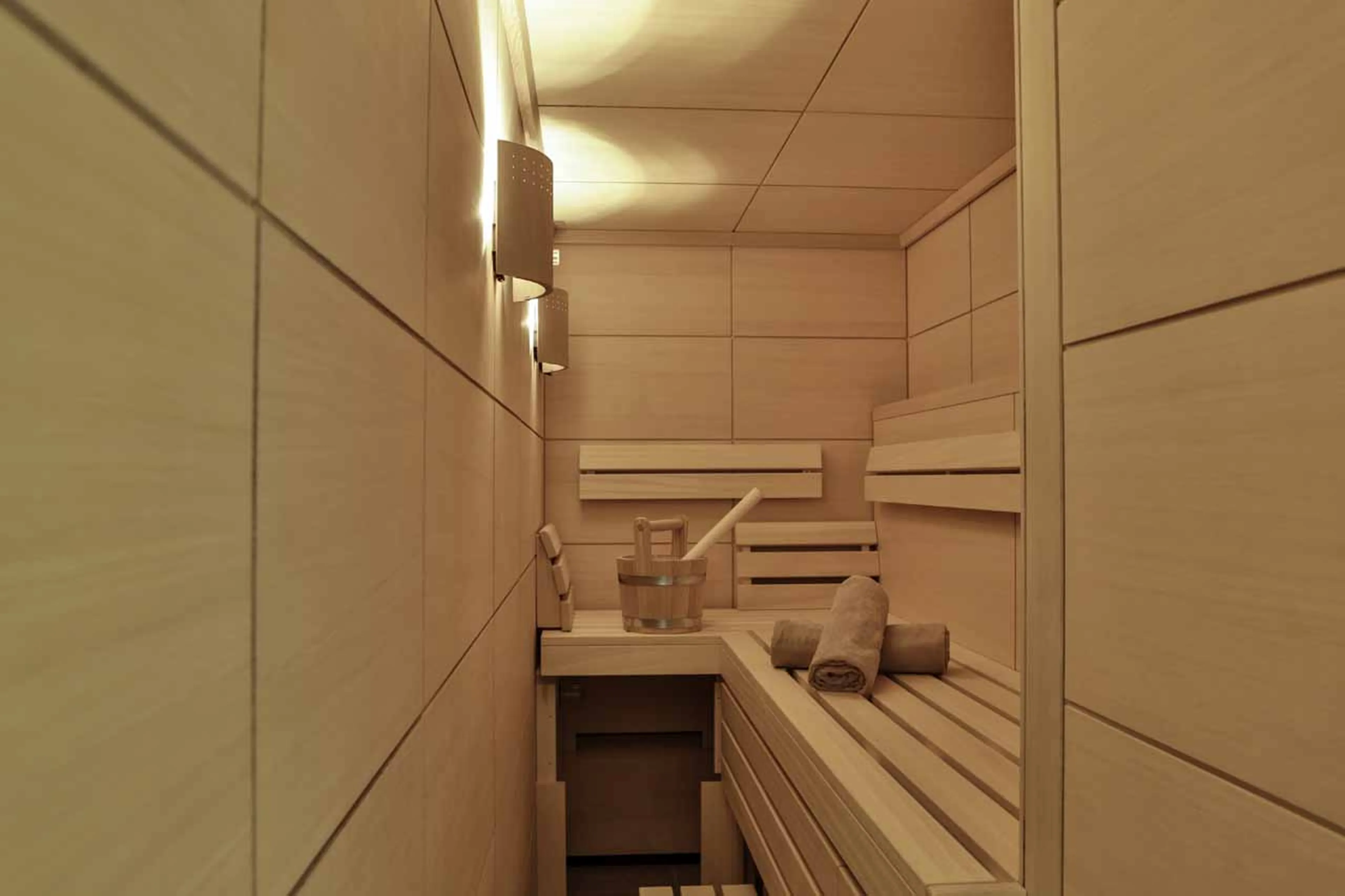 Spa sauna at Chalet Alexandra in Megeve