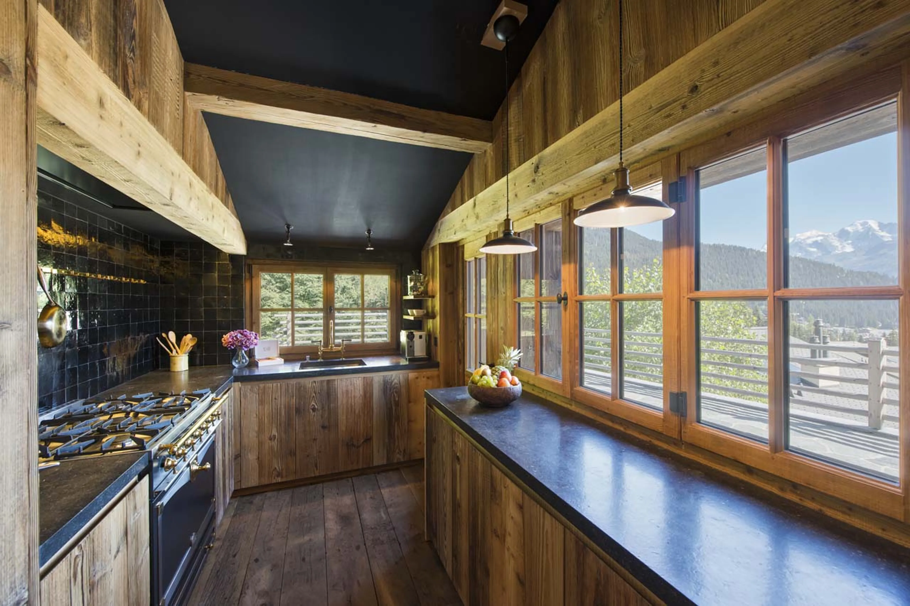 Kitchen of Chalet Aline in Verbier