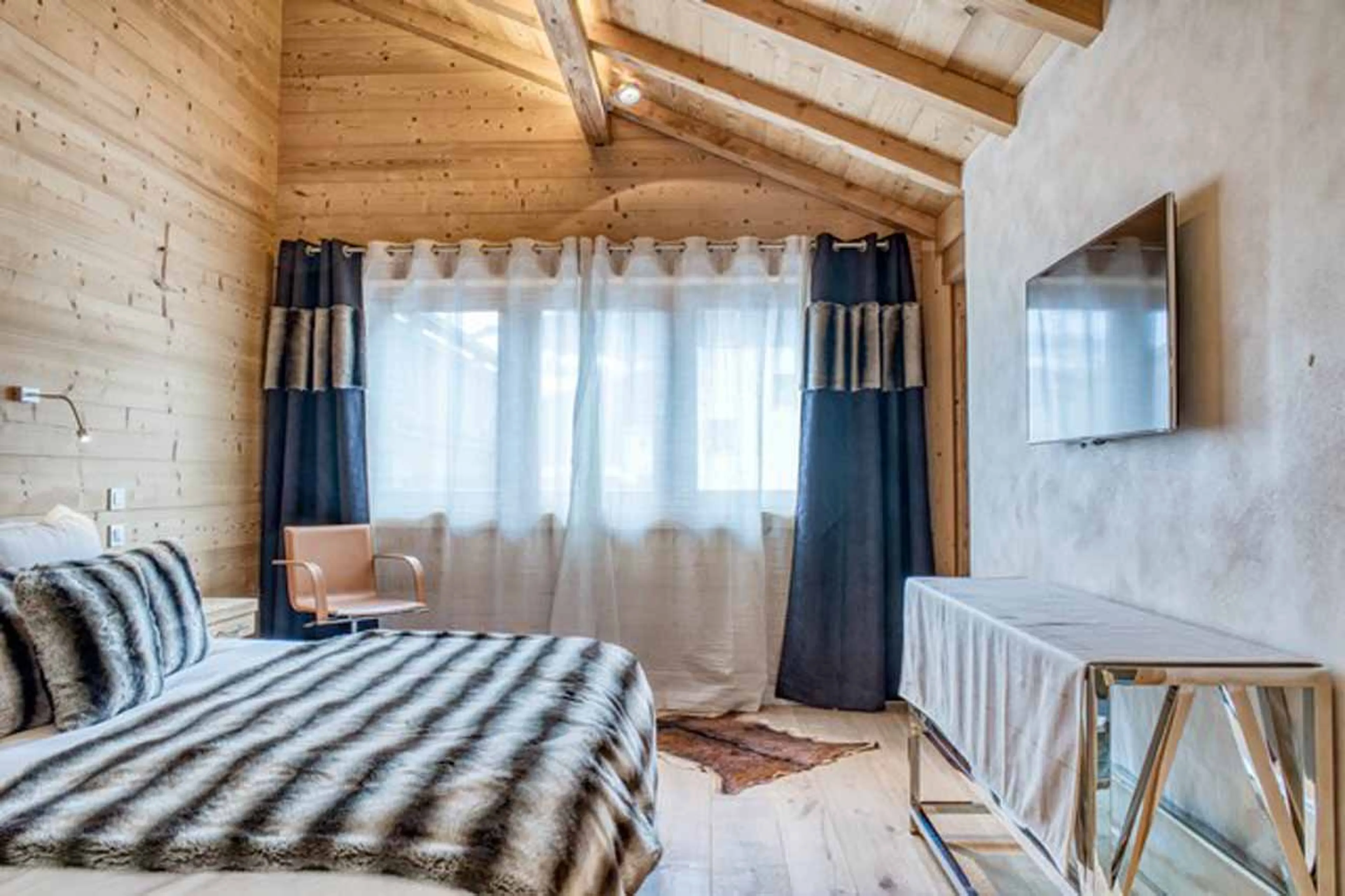 Bedroom 4 at Chalet Allobroges in Megeve