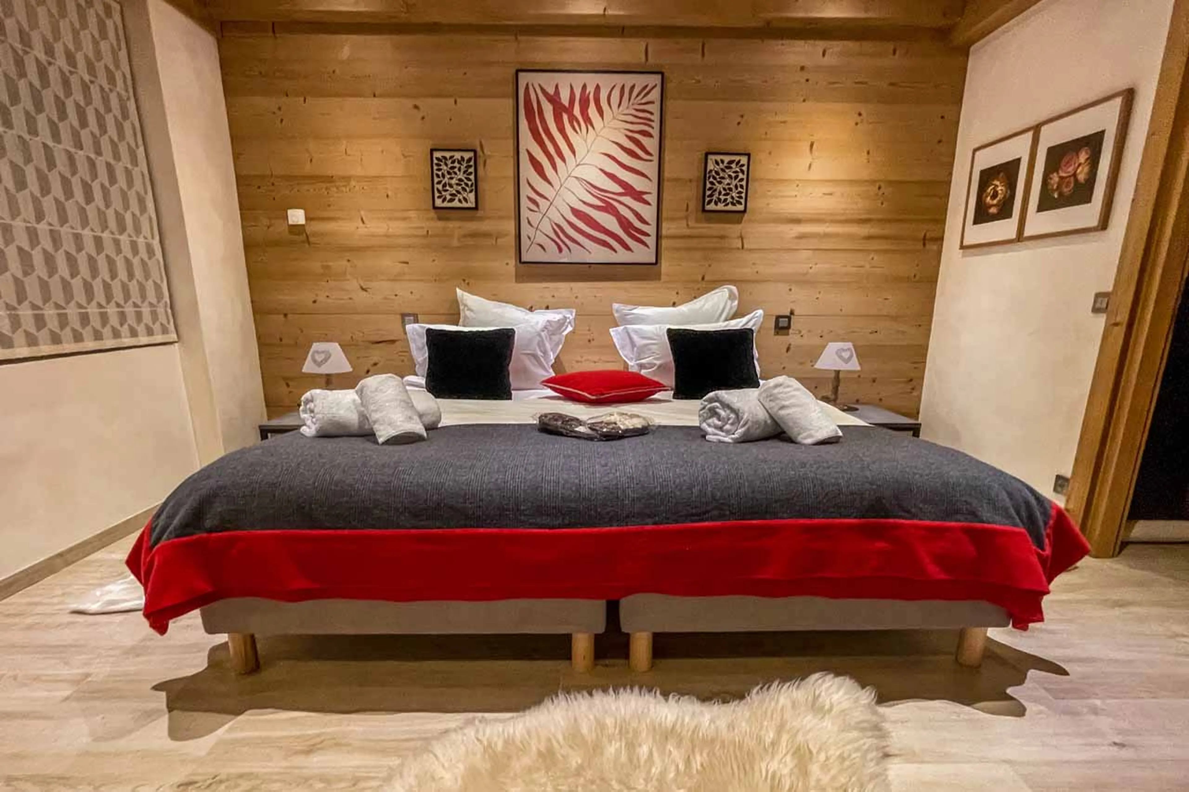Bedroom 5 at Chalet Allobroges in Megeve