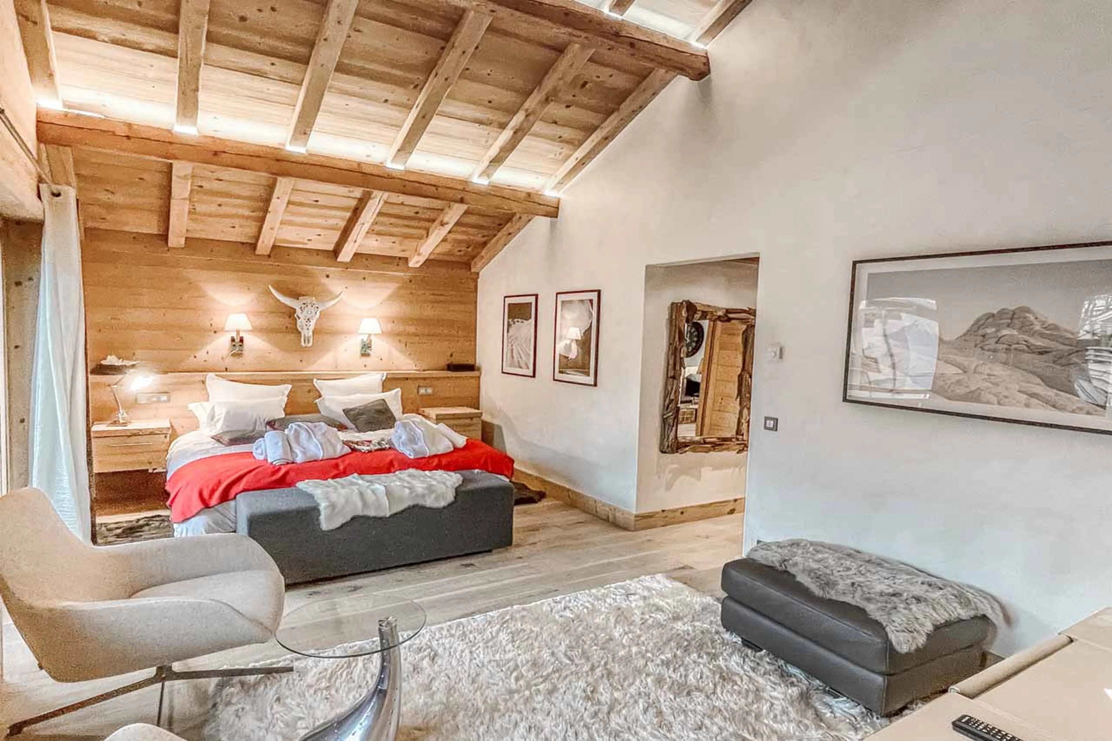 Bedroom 7 at Chalet Allobroges in Megeve