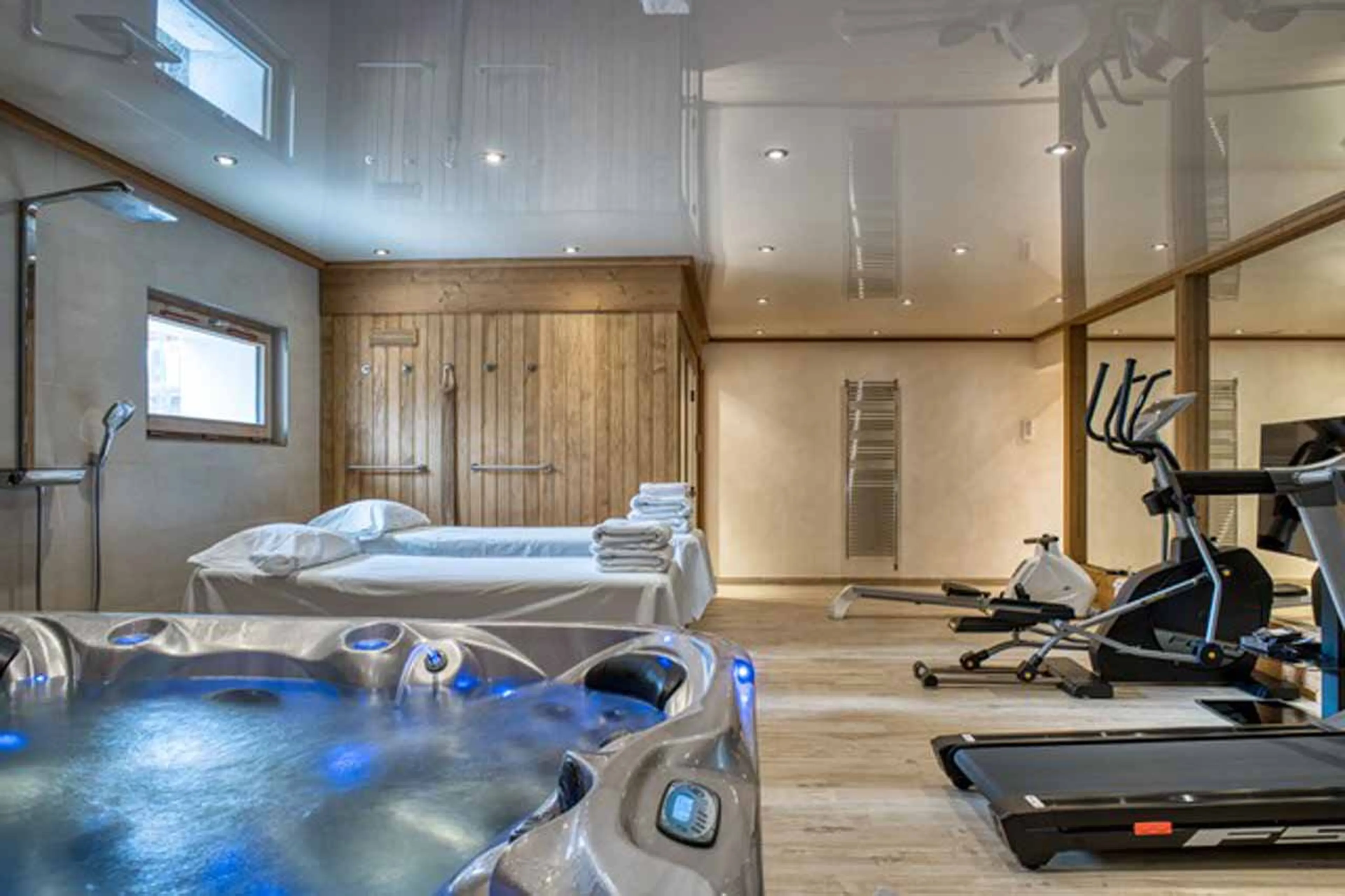 Spa at Chalet Allobroges in Megeve