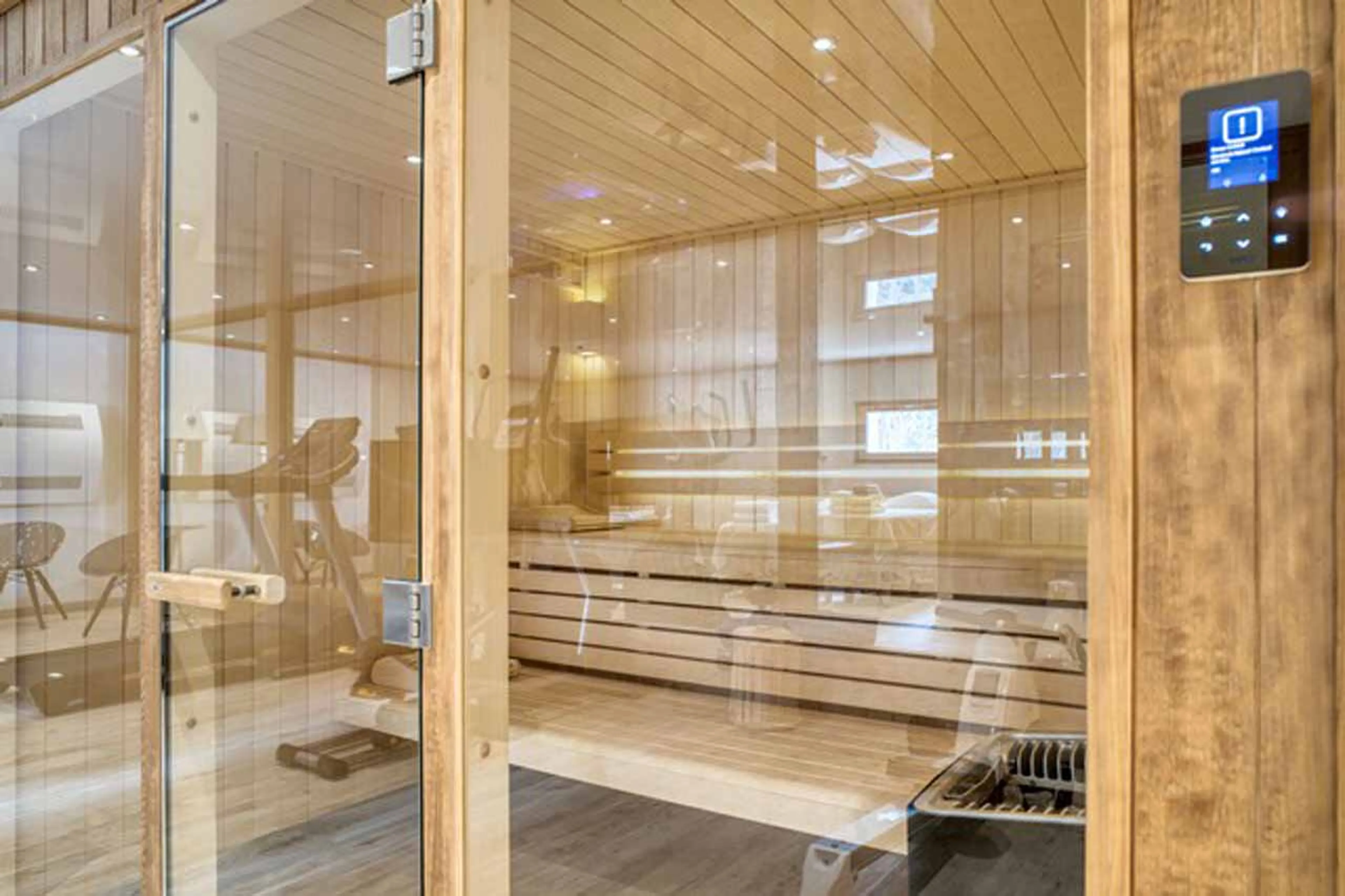 Sauna at Chalet Allobroges in Megeve