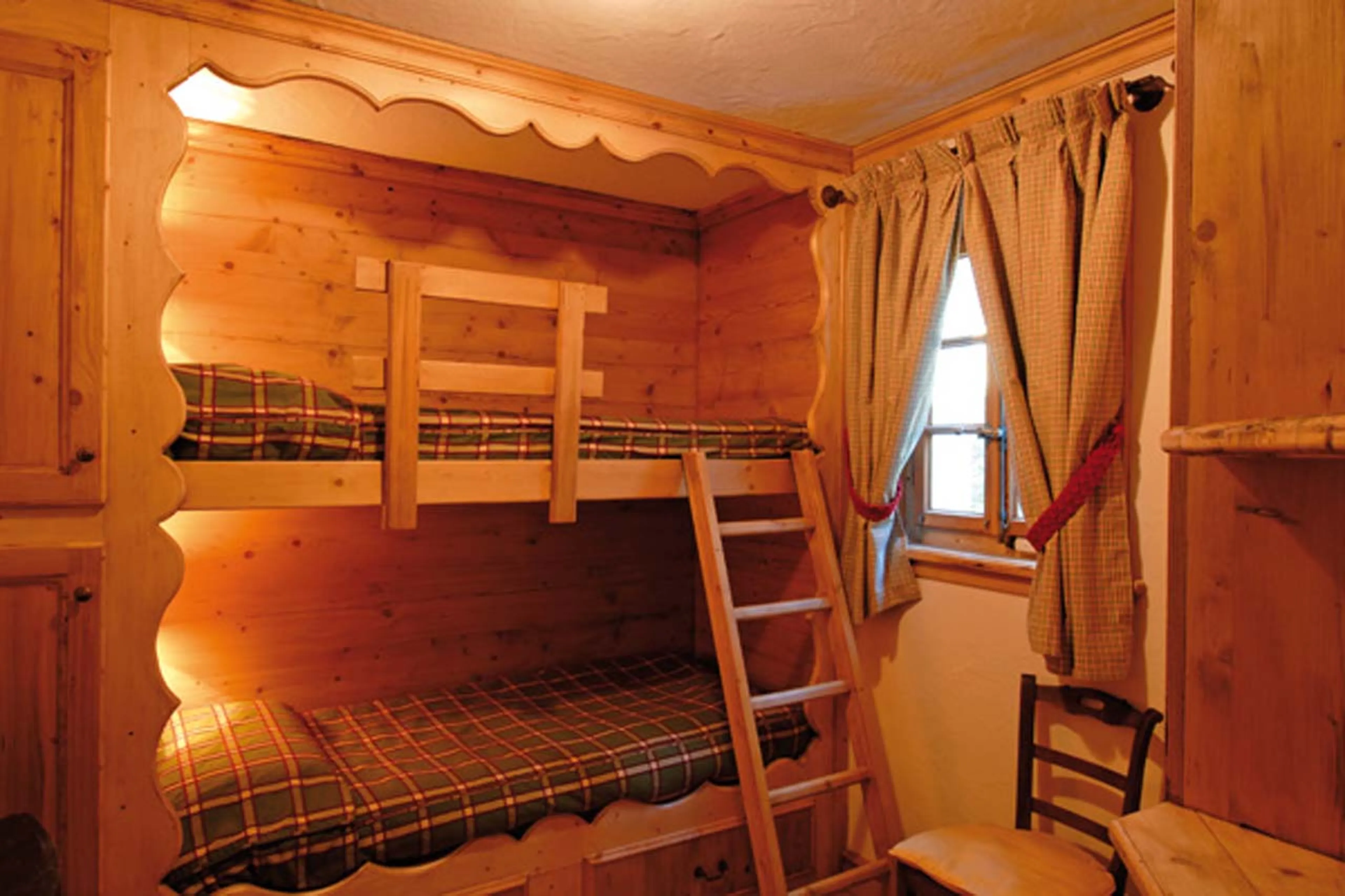 Bunk room at Chalet Alouette in Crans Montana
