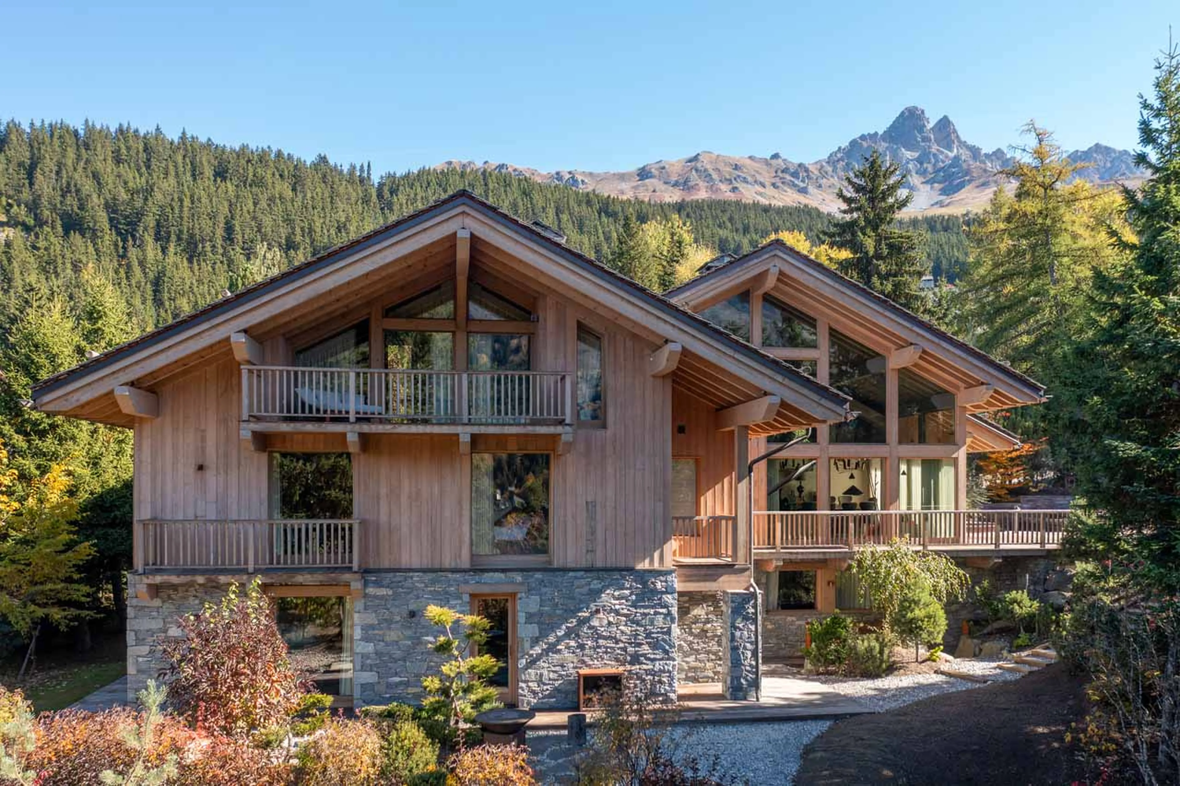 Exterior of Chalet Alpaca in Meribel