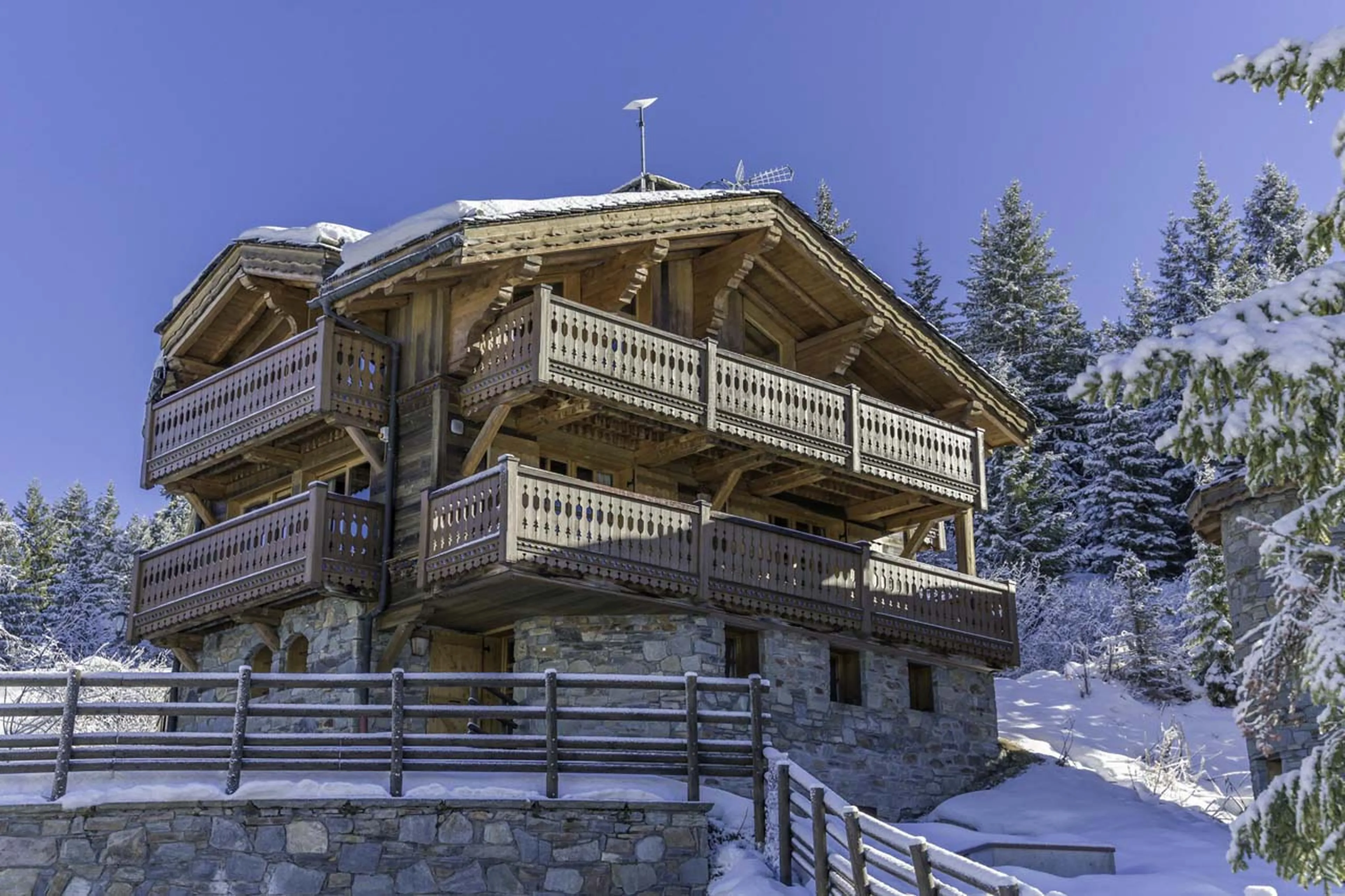 Exterior of Chalet Alpin, Courchevel 1850