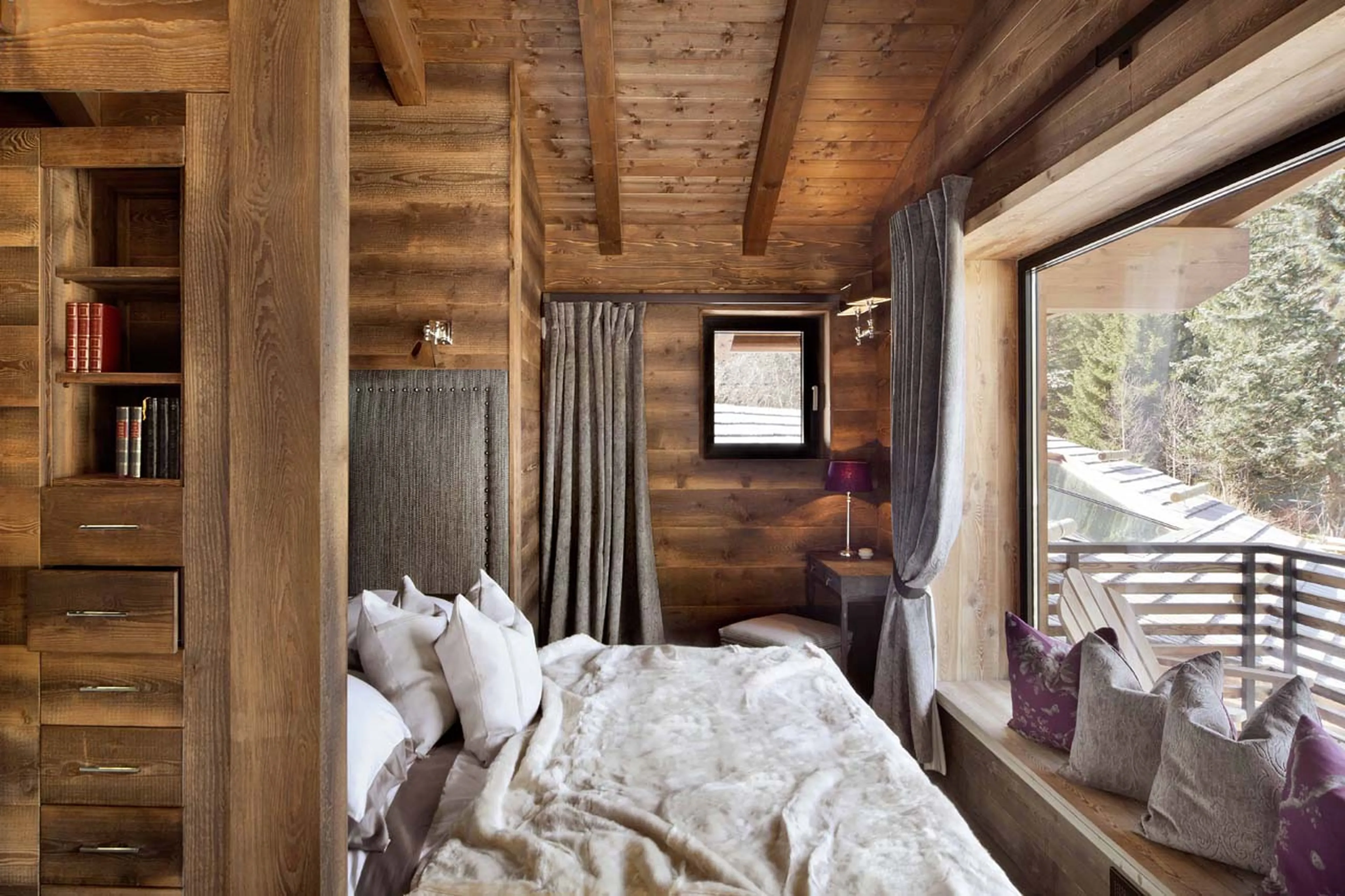 Bedroom five at Chalet Alta in Chamonix