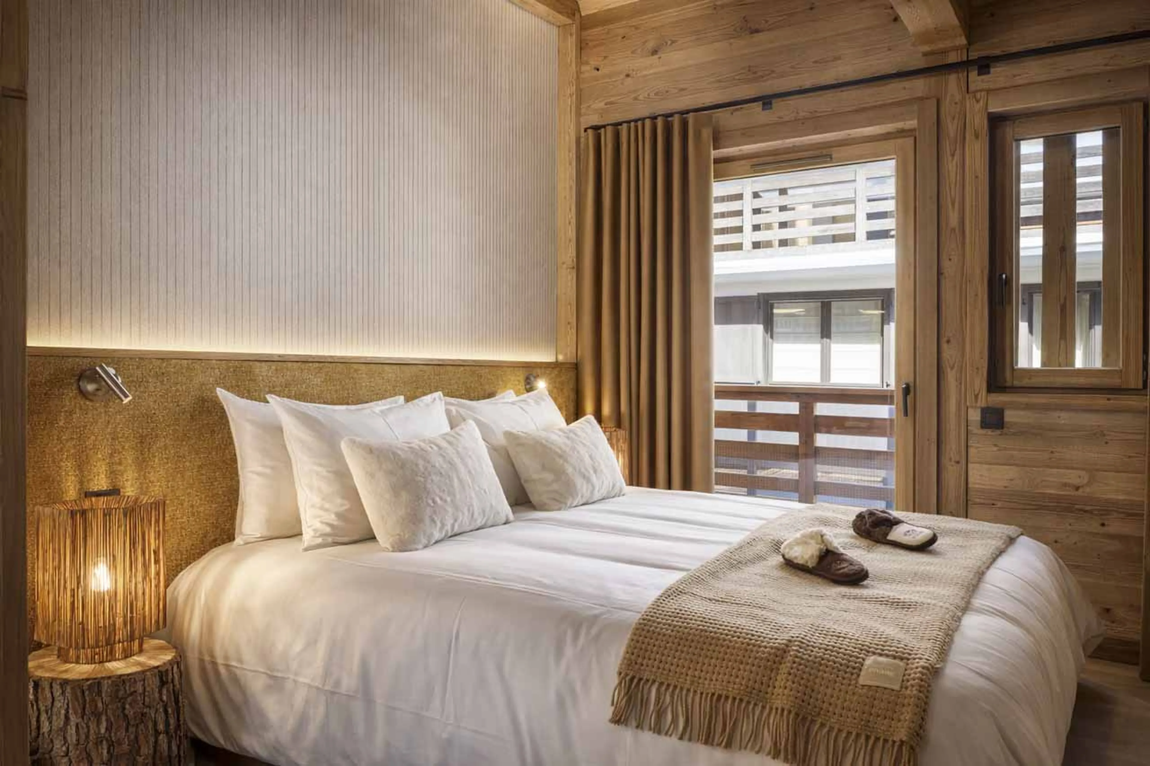 Annex bedroom 1 at Chalet Altai in Megeve