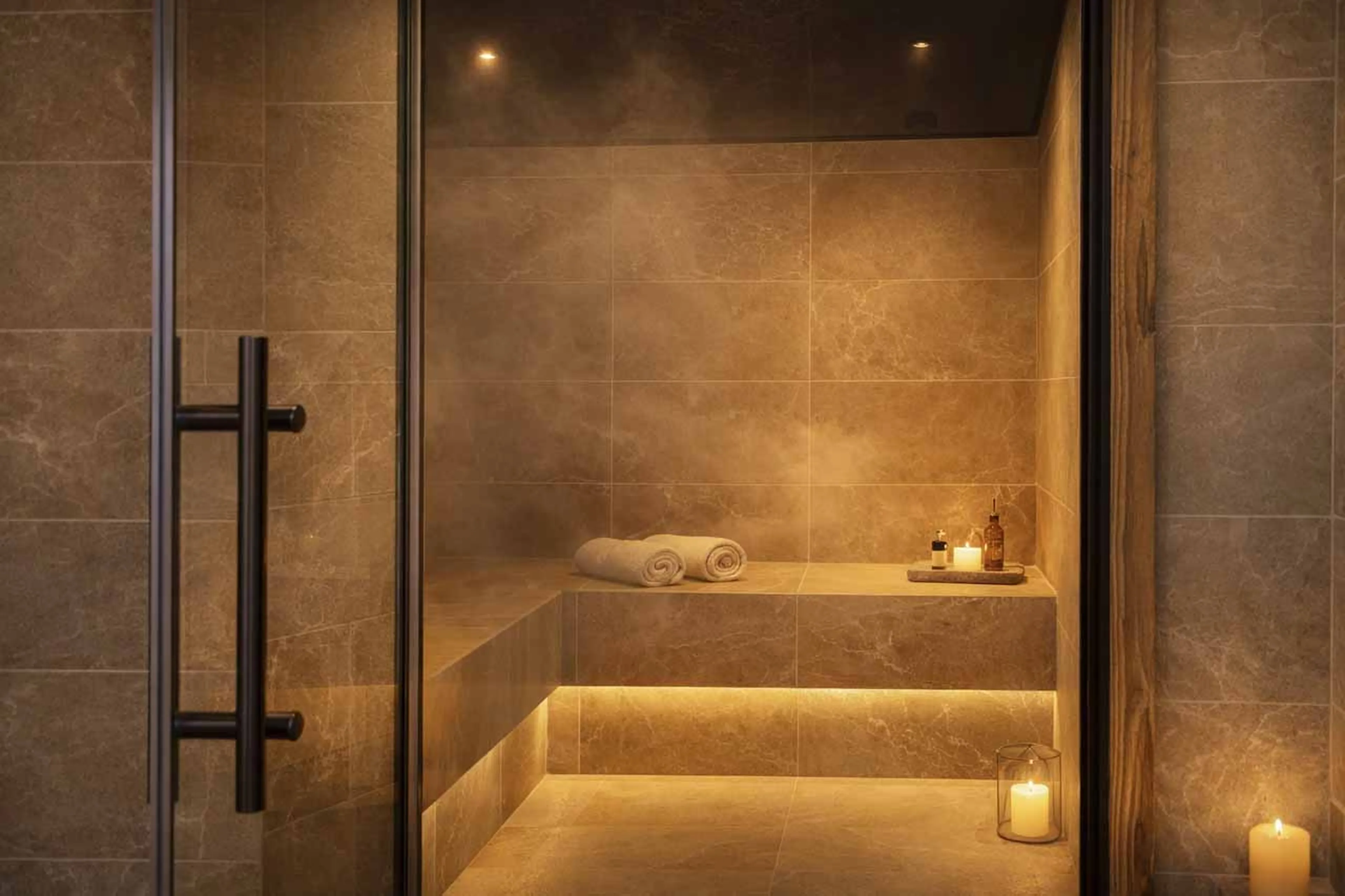 Hammam at Chalet Altai in Megeve