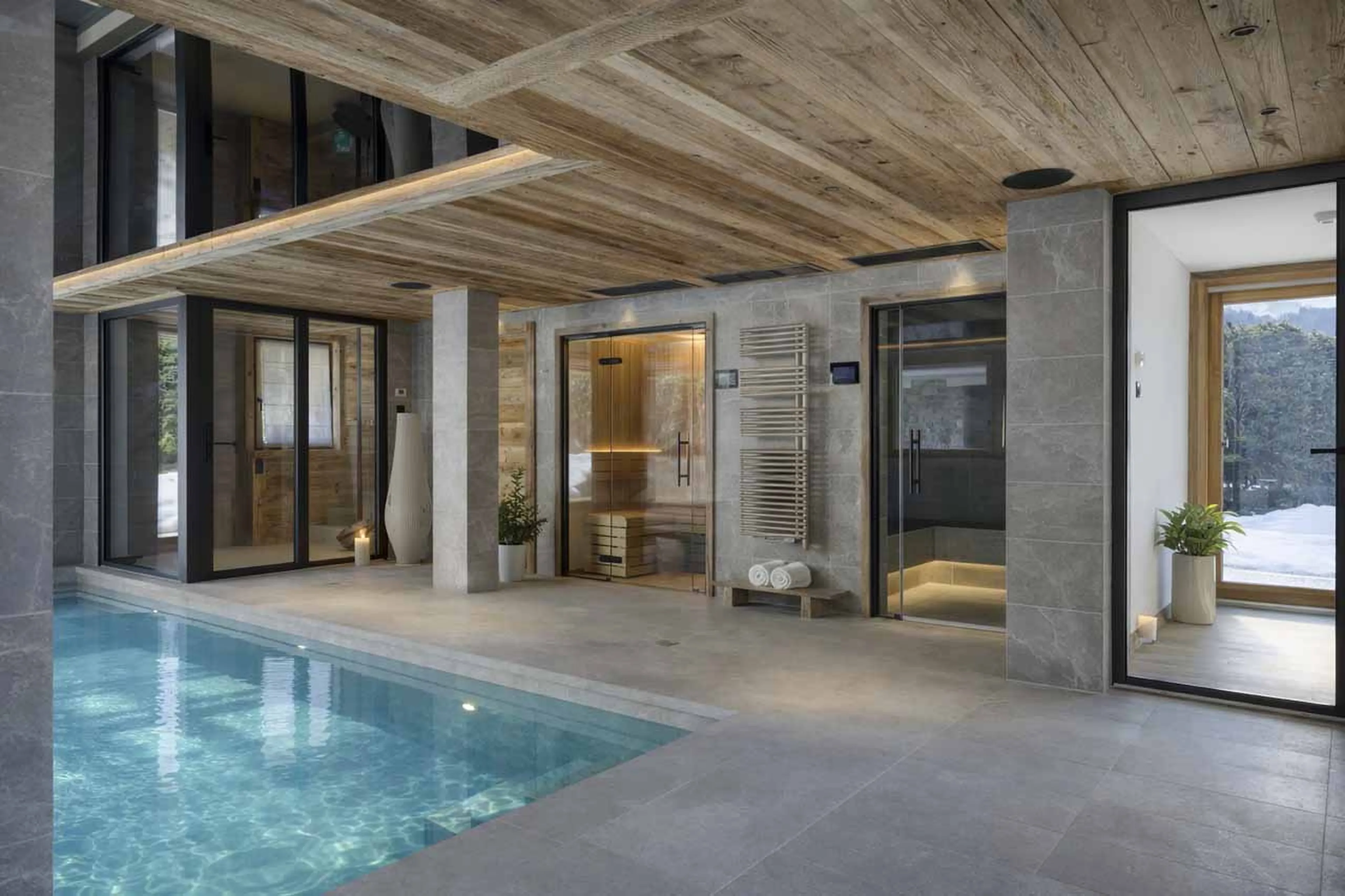 Spa at Chalet Altai in Megeve