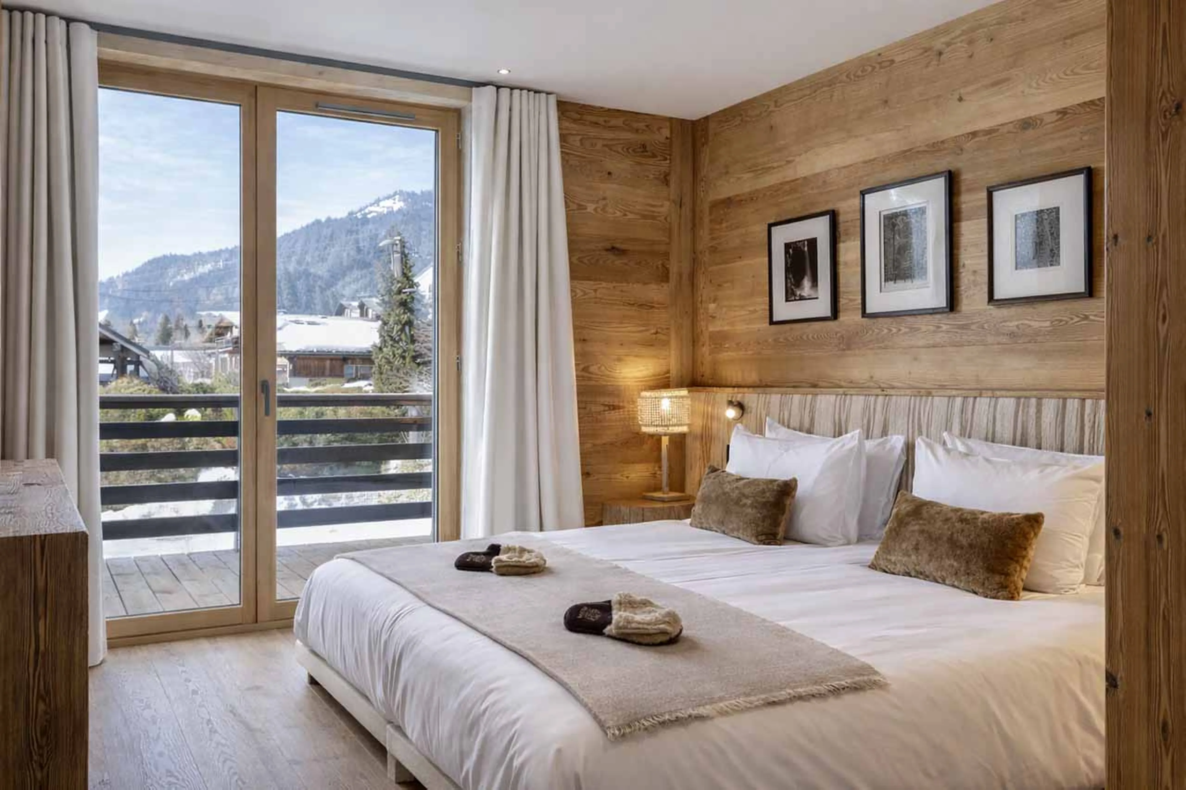 Main chalet bedroom 7 at Chalet Altai in Megeve