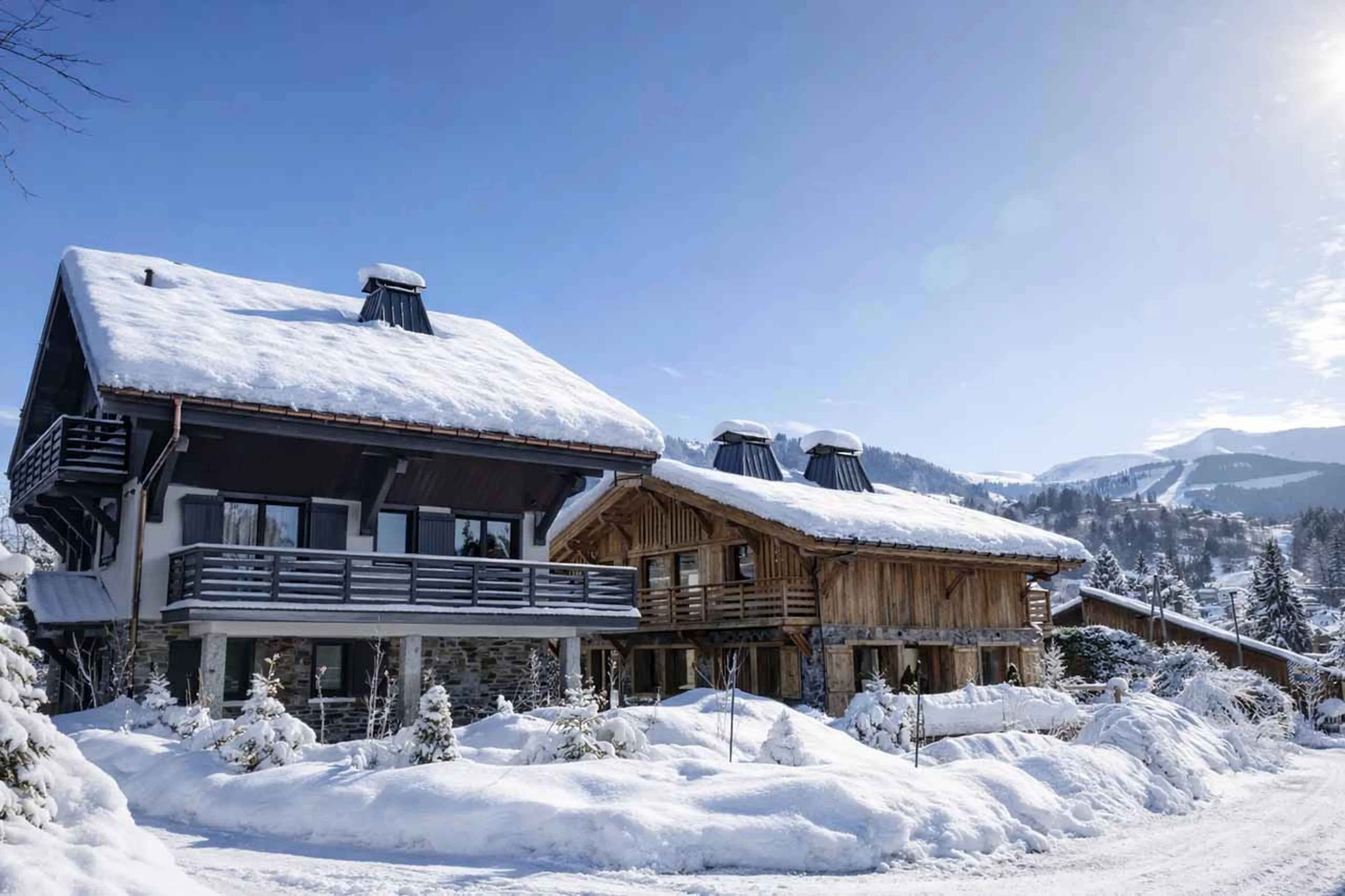 Exterior at Chalet Altai in Megeve