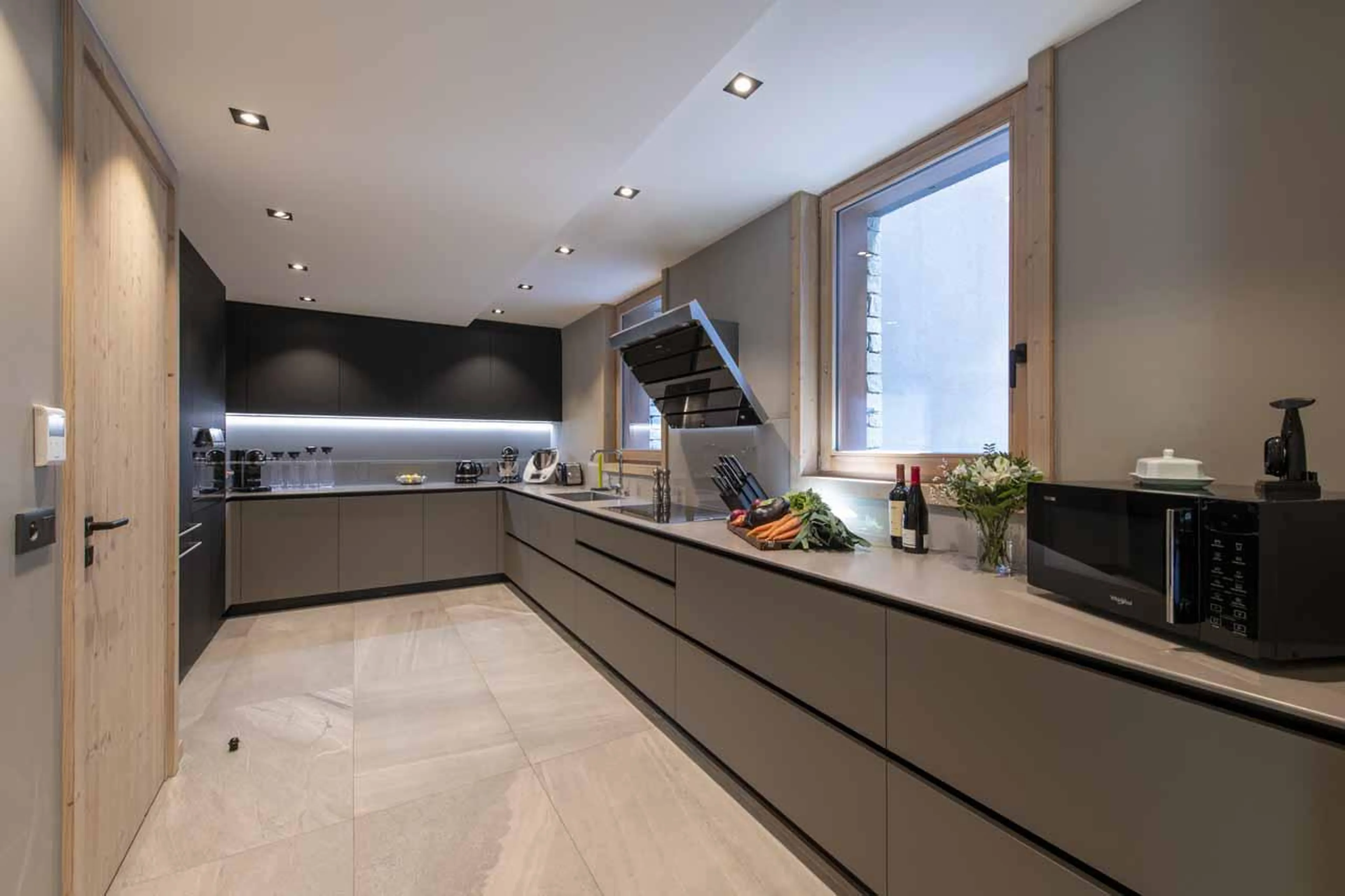 Kitchen at Chalet Altius in Meribel