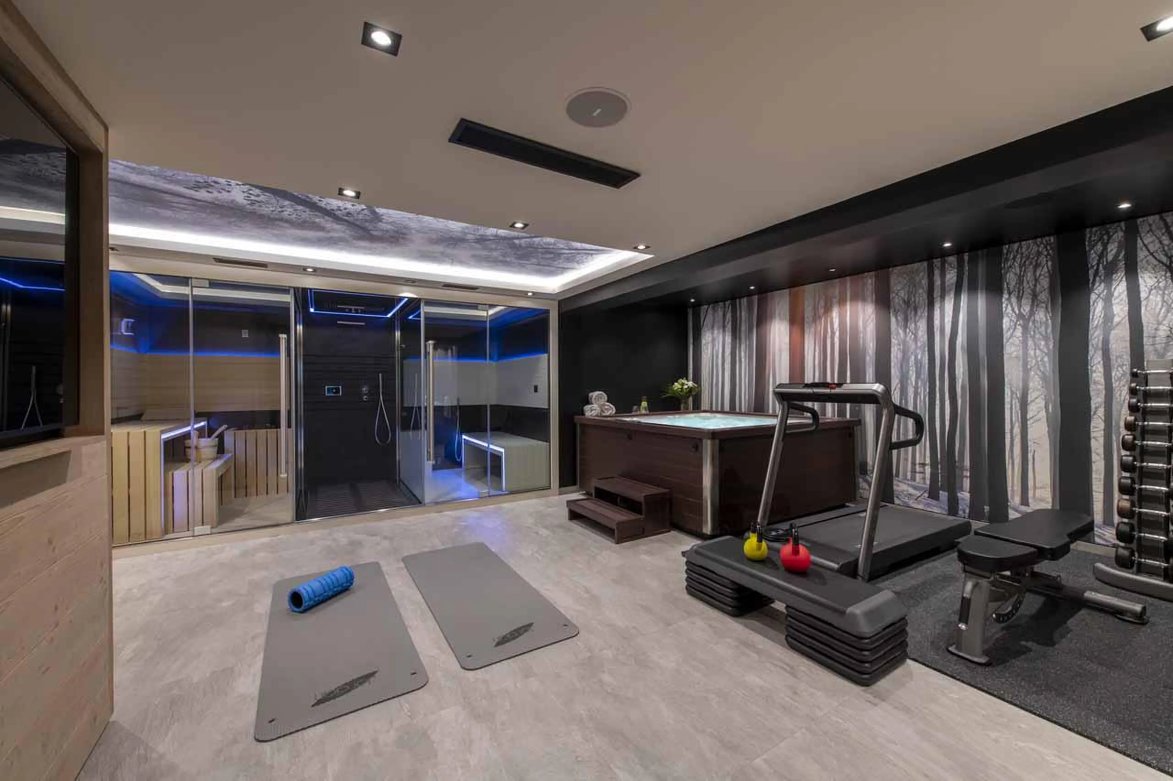 Spa area at Chalet Altius in Meribel