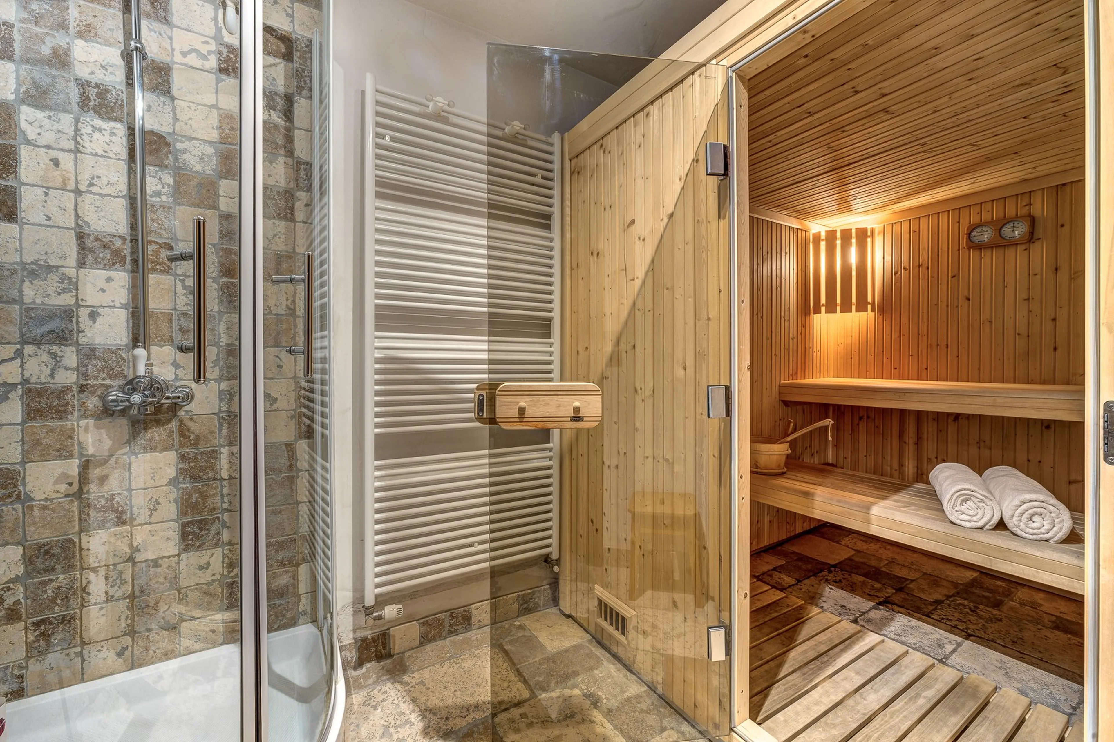Sauna at Chalet Amarena in Meribel