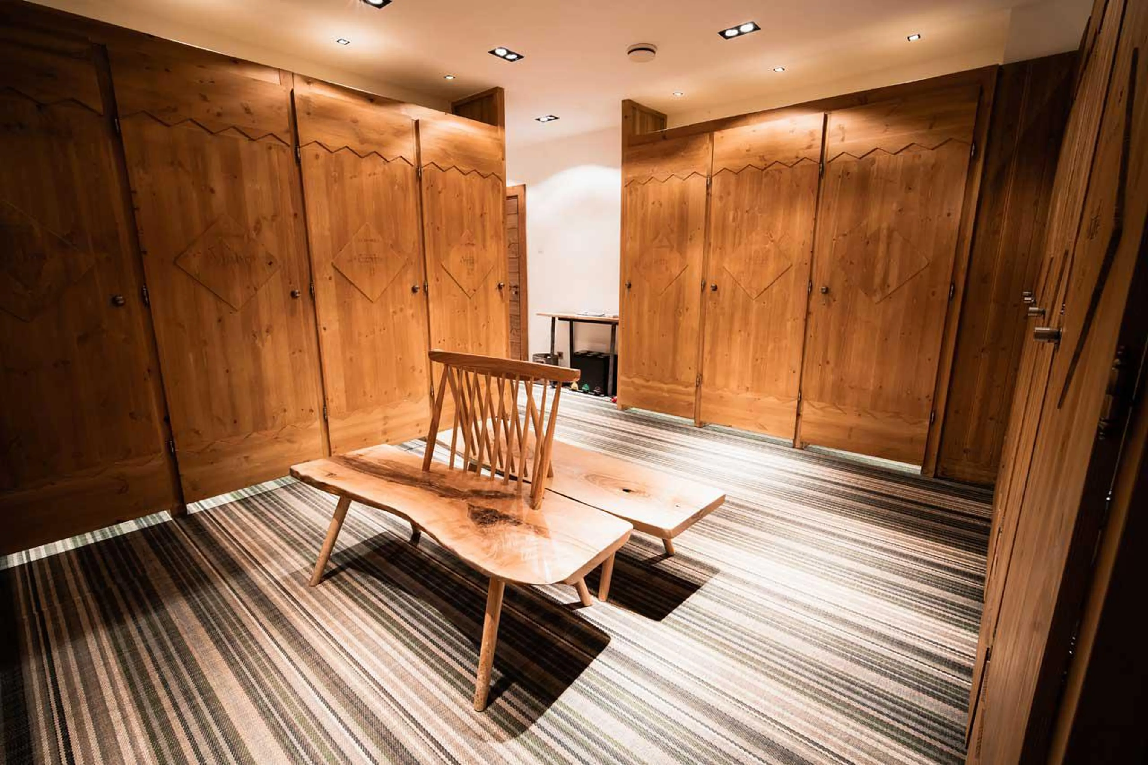 Ski room  in Chalet Ambre in Val d’ Isere