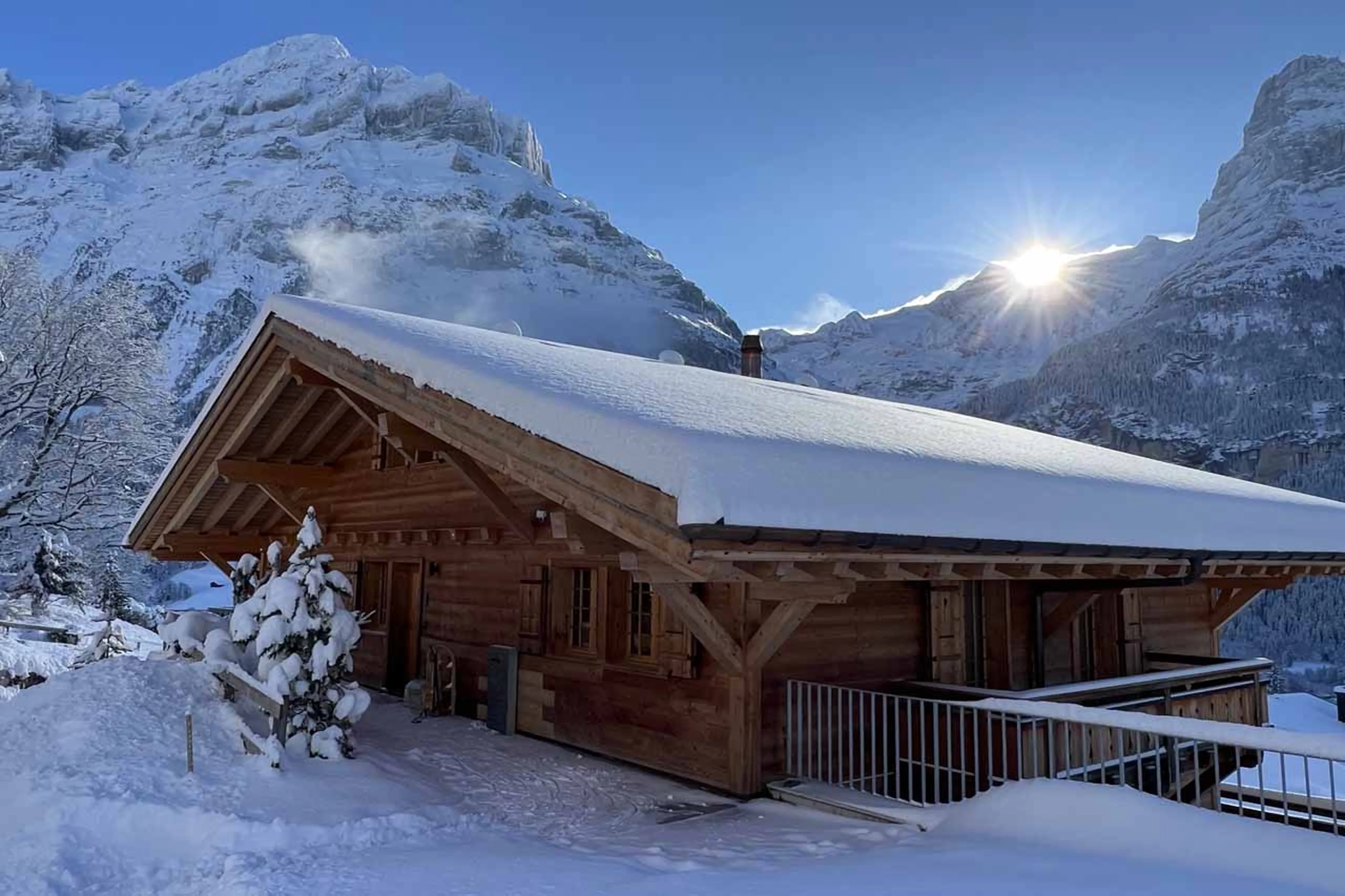 Exterior at Chalet Andra in Grindelwald