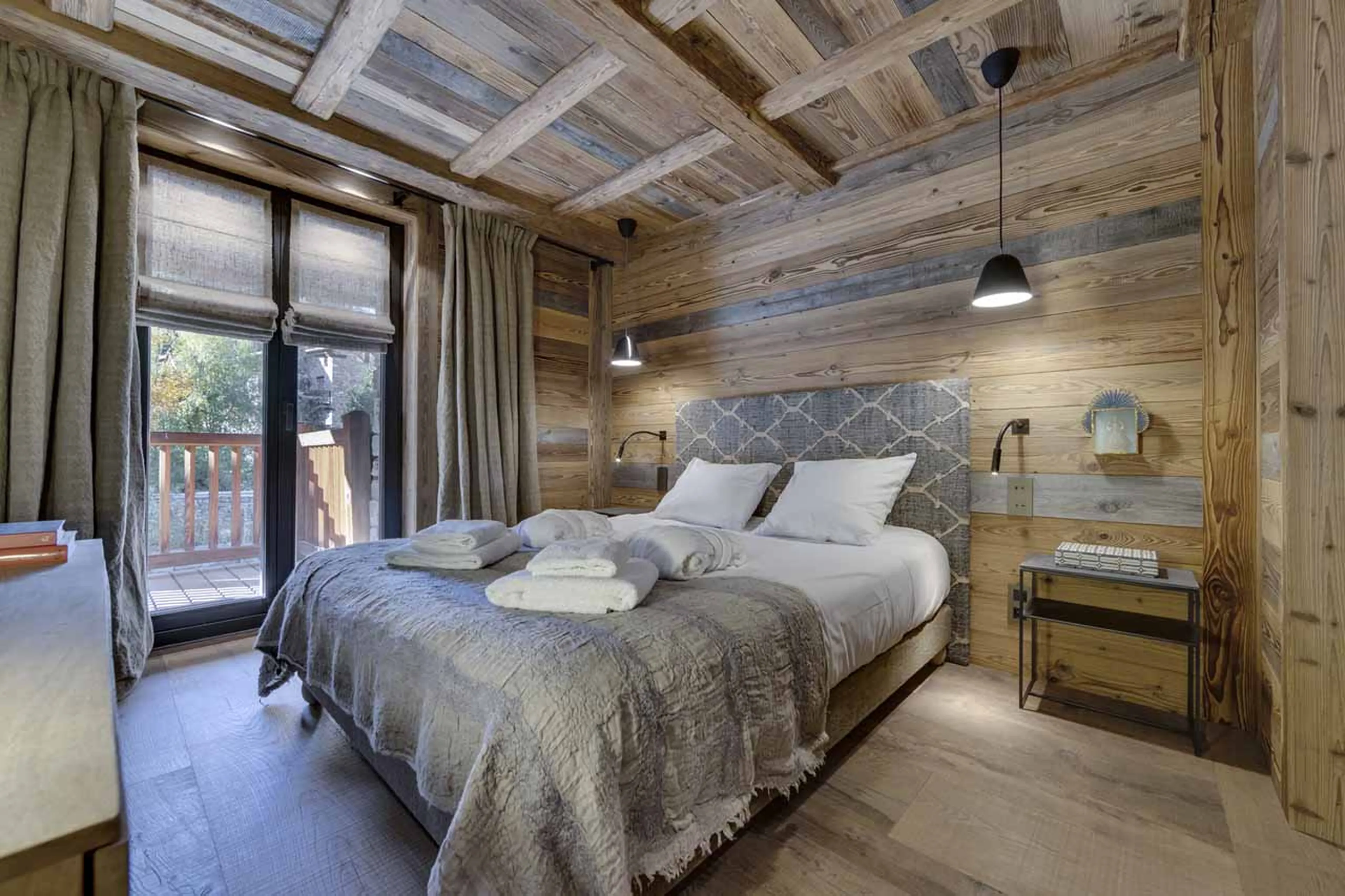 Bedroom 3 at Chalet Angelus 2 in Val d'Isere