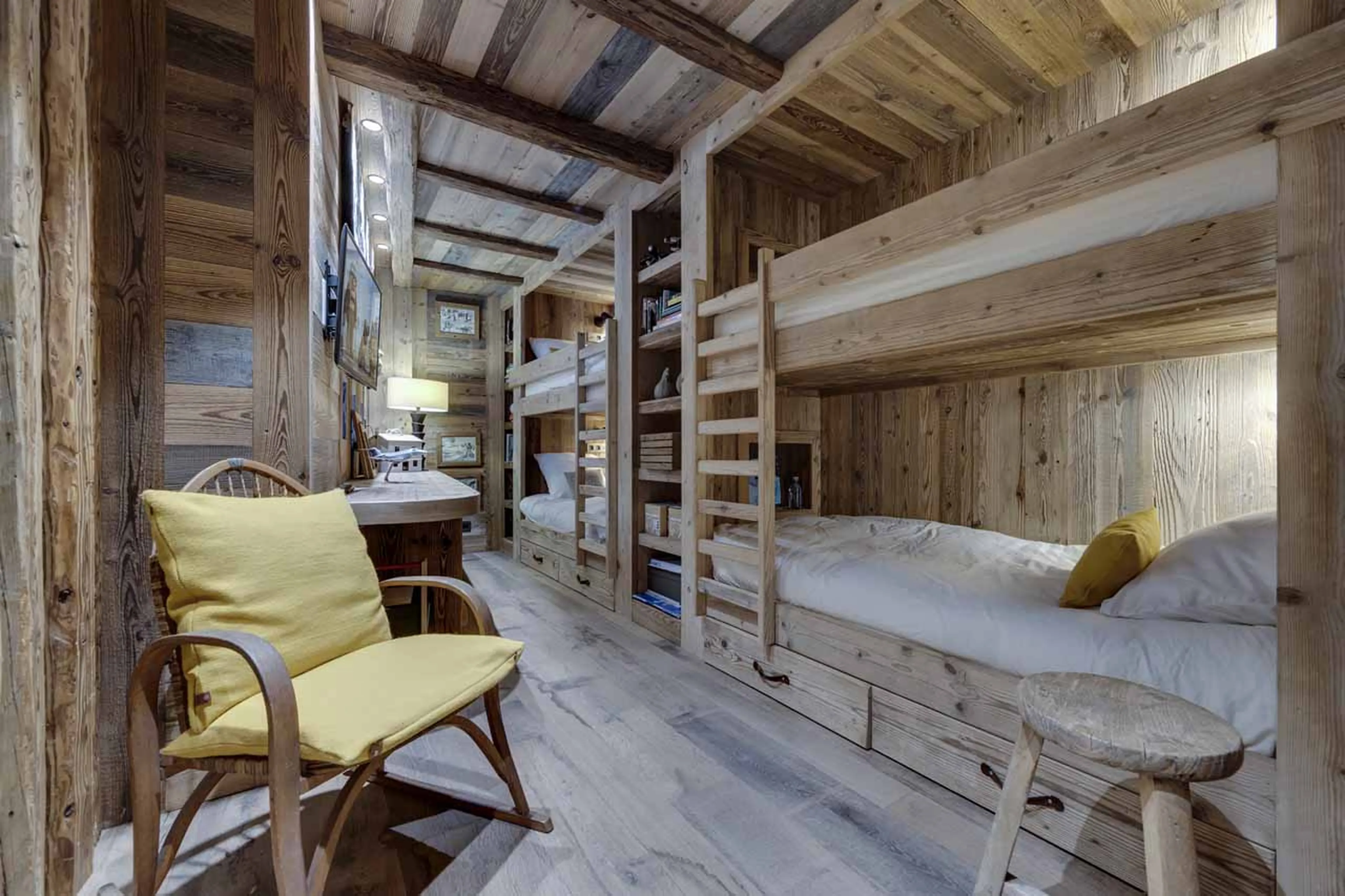Bedroom 6 at Chalet Angelus 2 in Val d'Isere