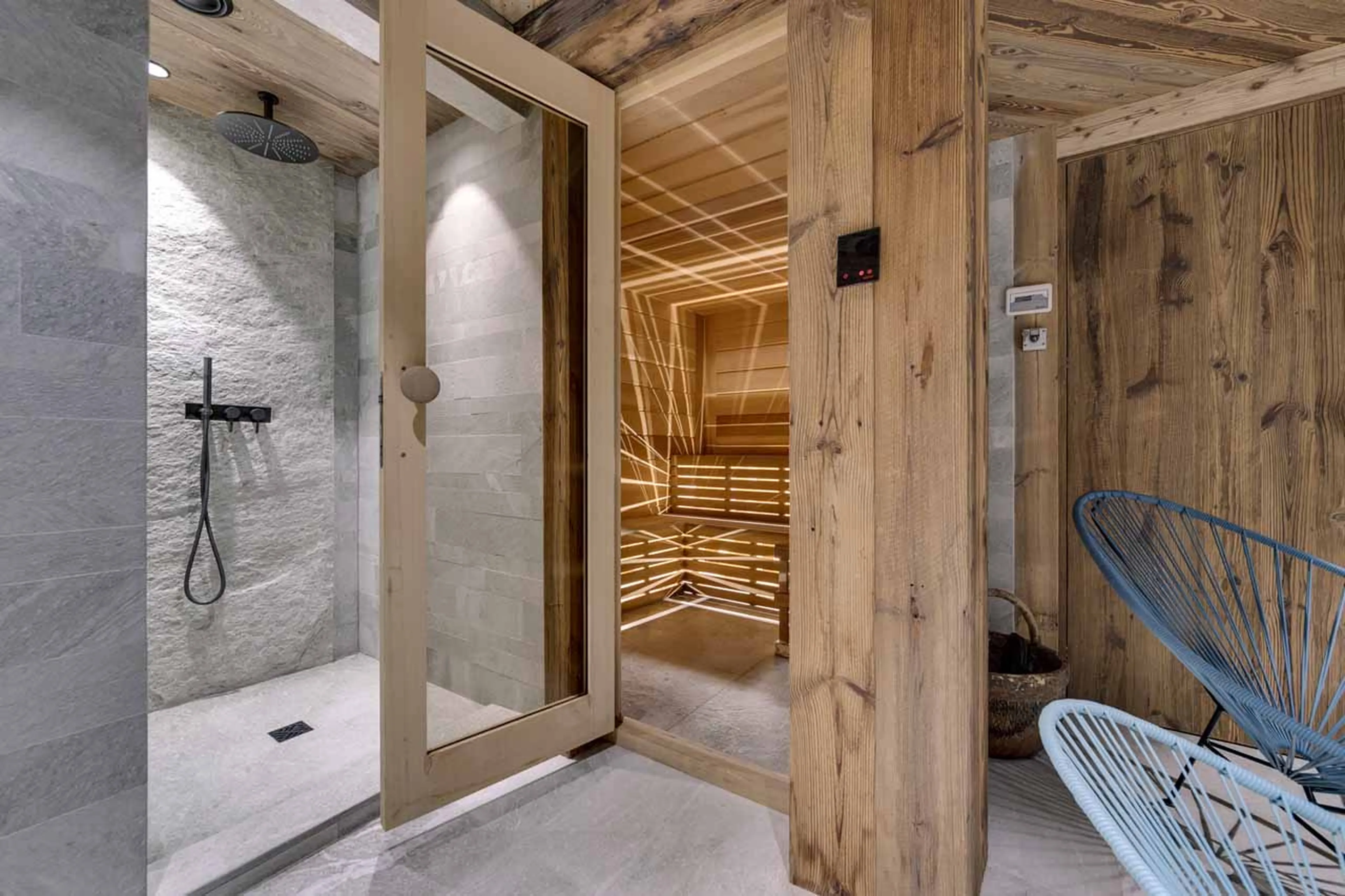 Spa sauna at Chalet Angelus 2 in Val d'Isere