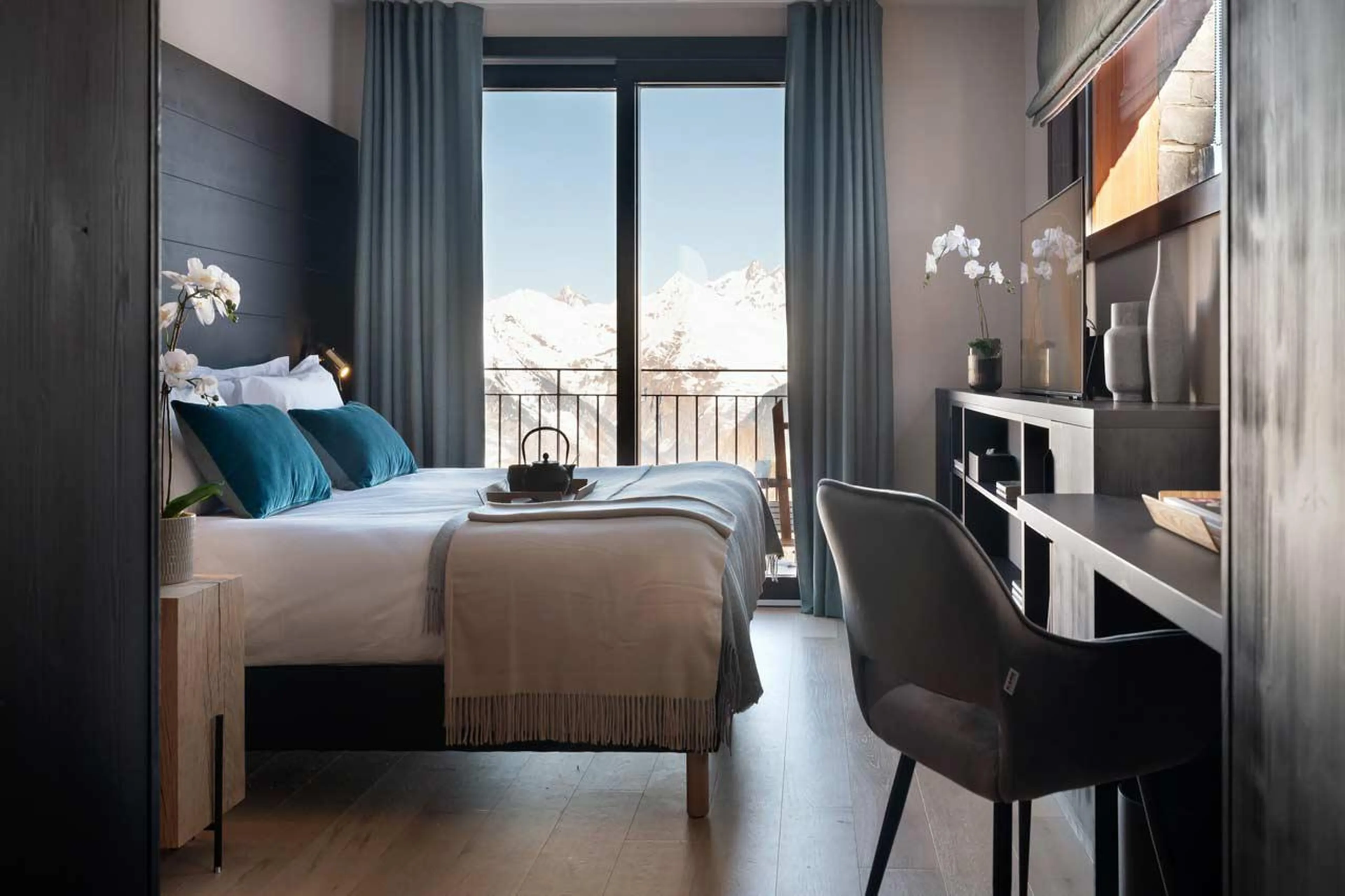 Bedroom two at Chalet Arc 1838 - Mille 8 in Les Arcs