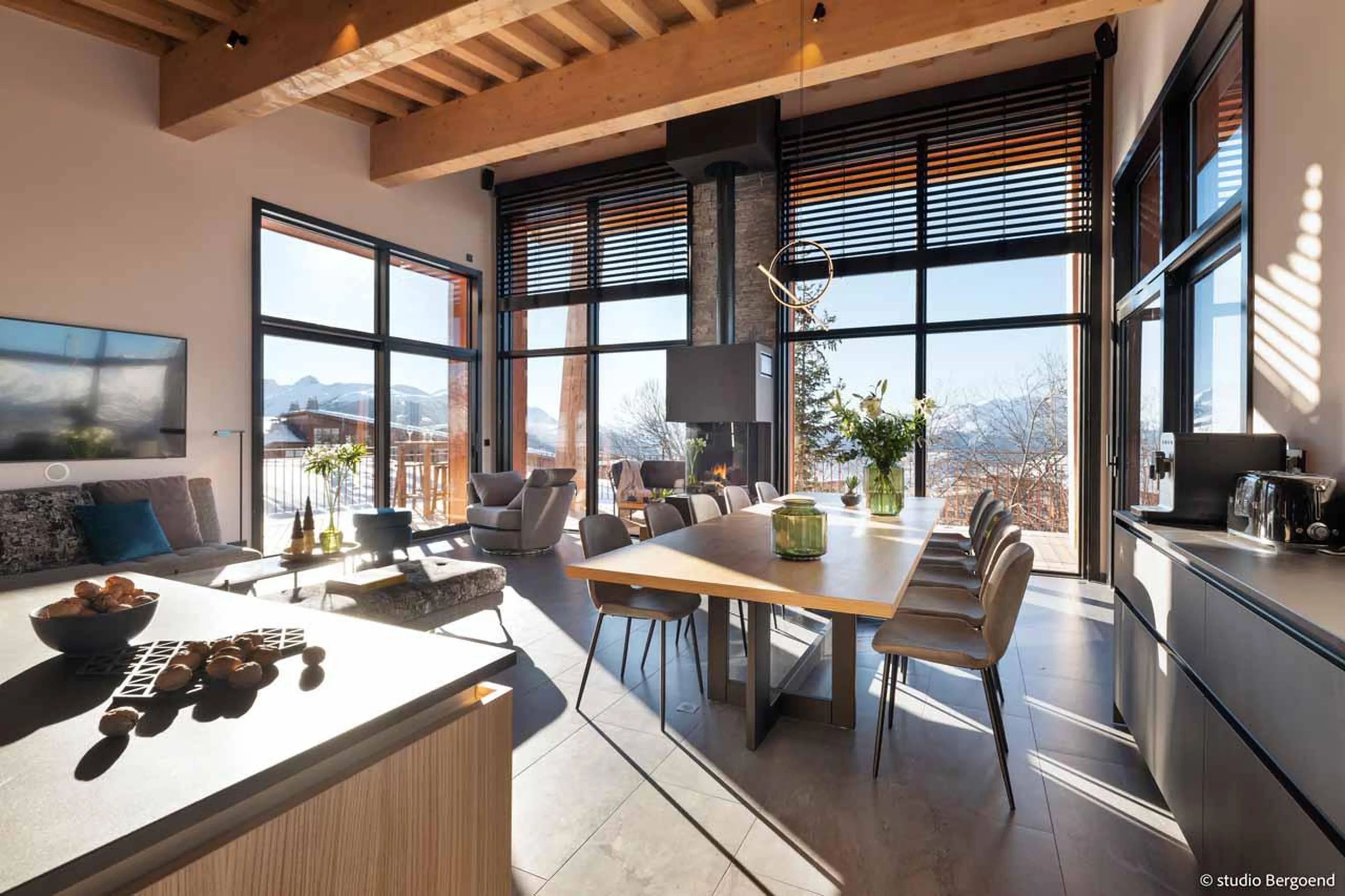 Dining area at Chalet Arc 1838 - Mille 8 in Les Arcs