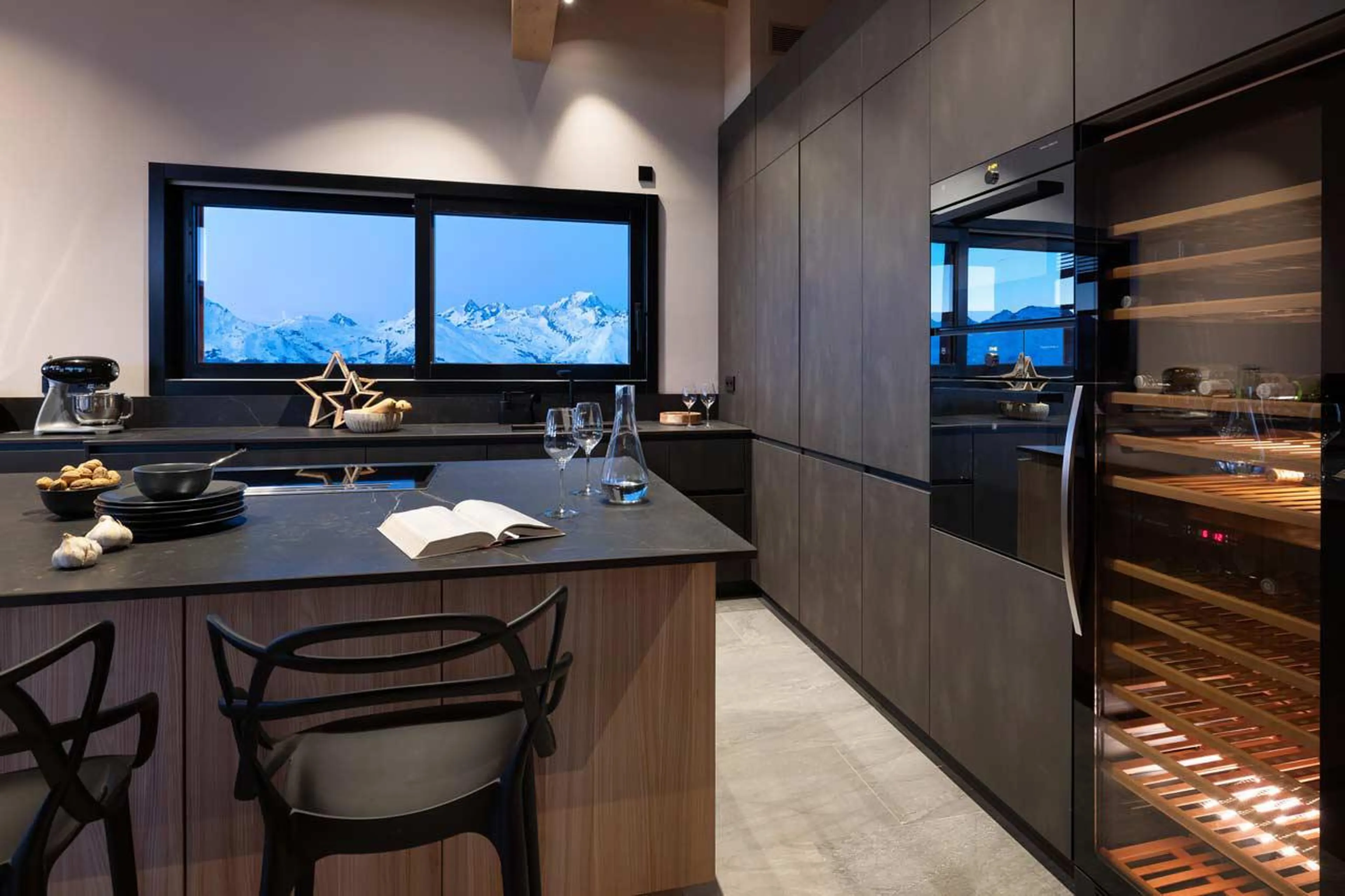 Kitchen at Chalet Arc 1838 - Mille 8 in Les Arcs