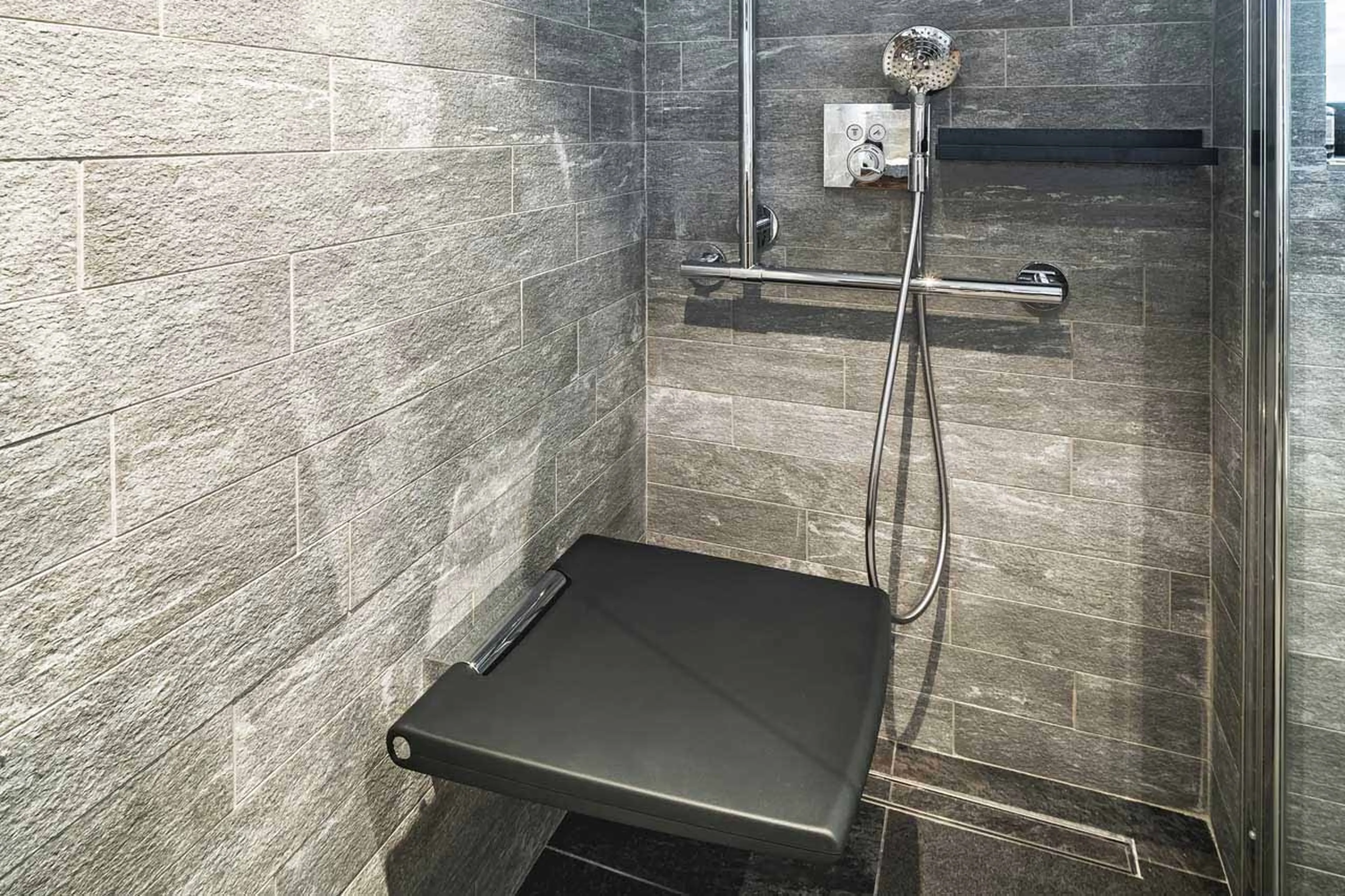 Shower at Chalet Arolla in Tignes