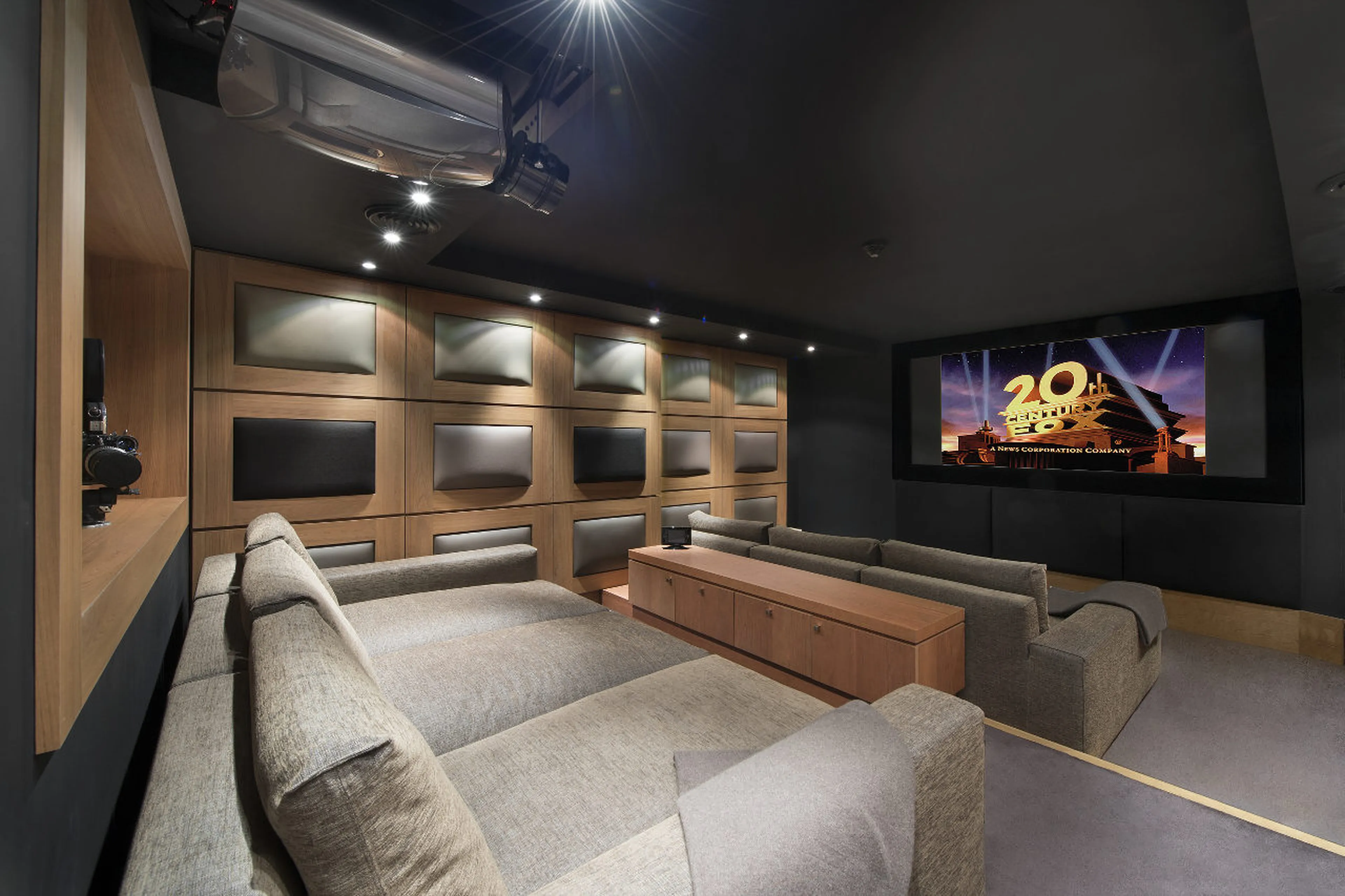 Home cinema in Chalet Art in Courchevel 1850