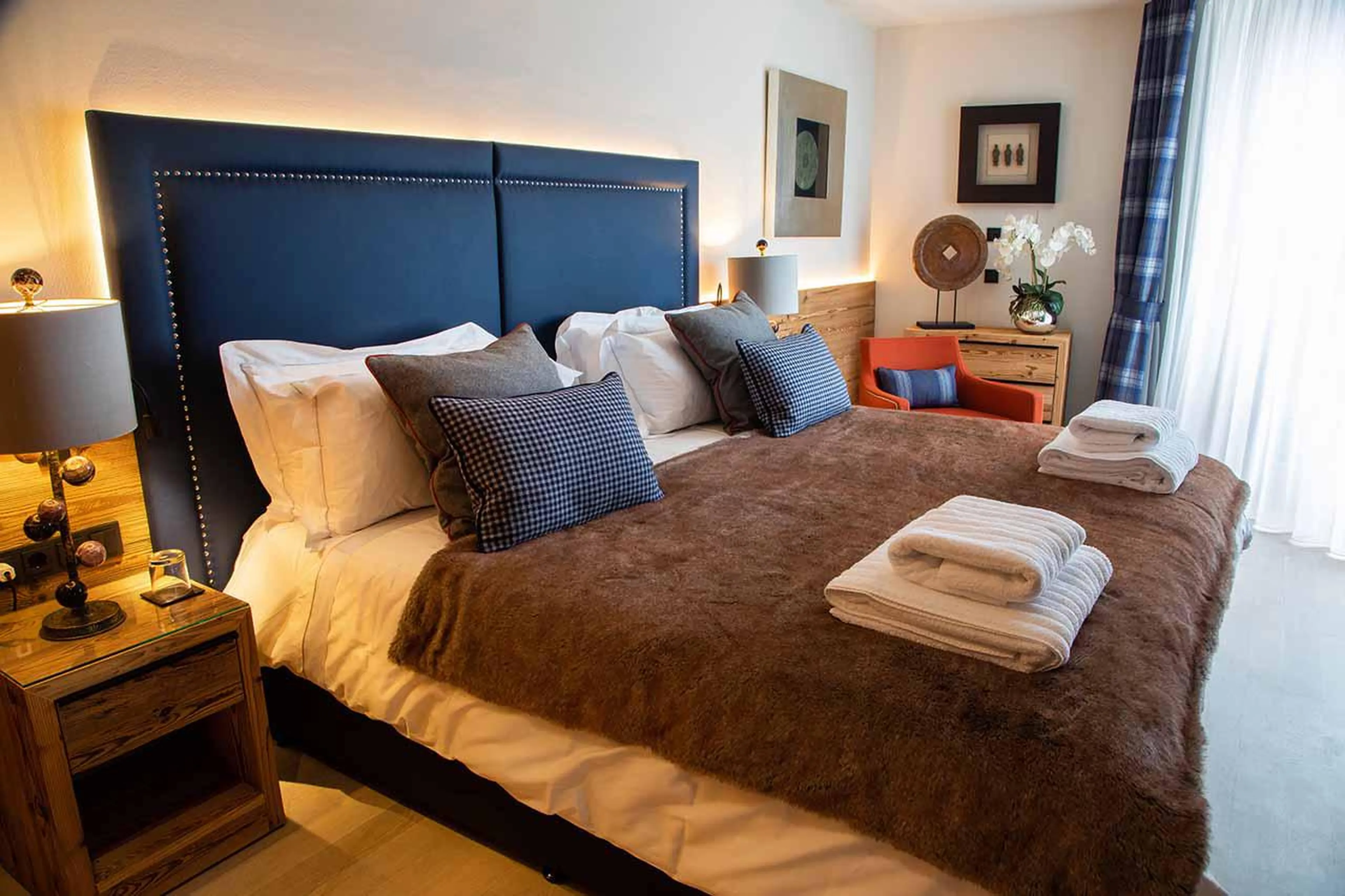 Bedroom four at Chalet Artemis in St Anton