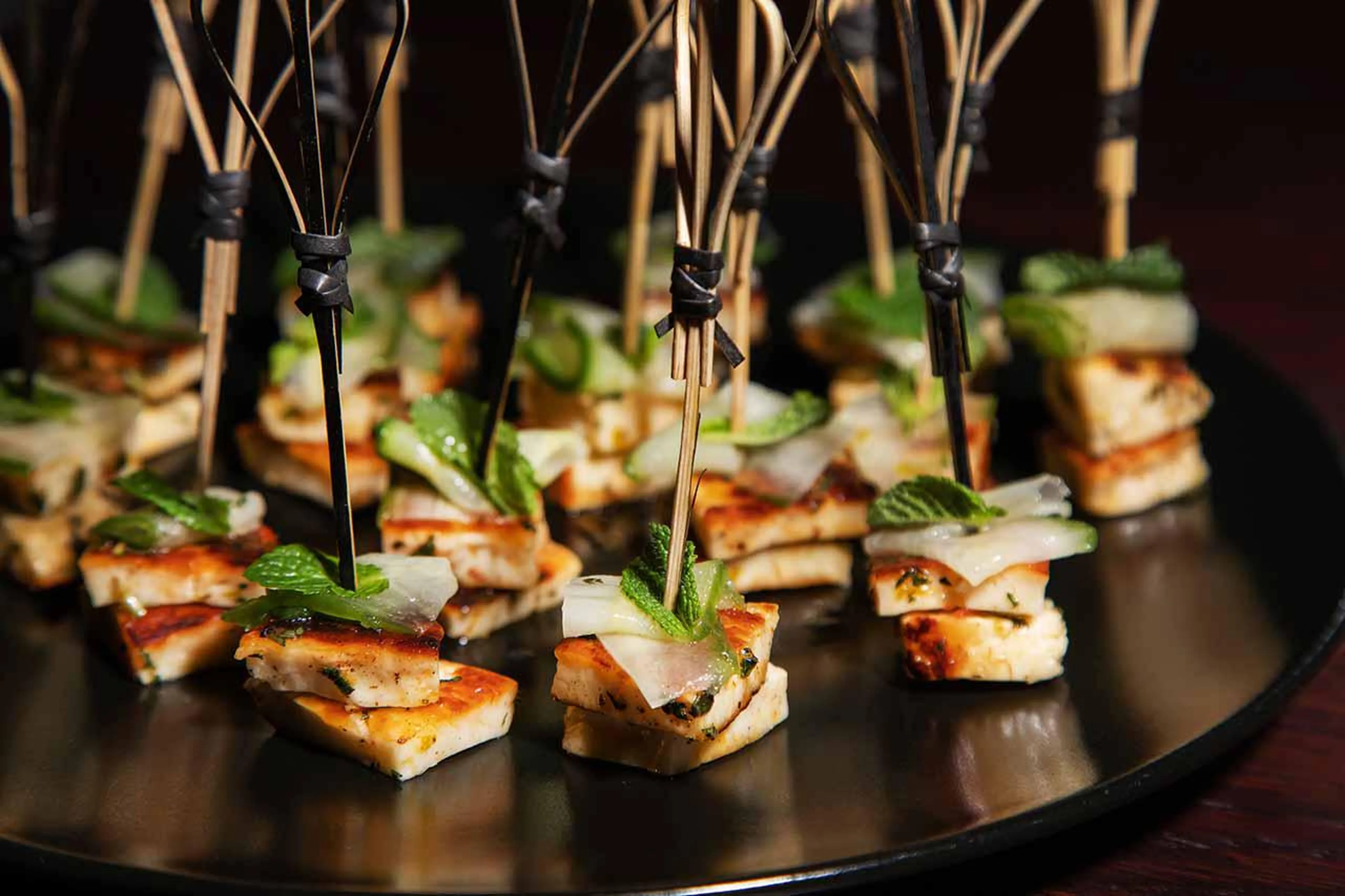 Delicious Canapes at Chalet Artemis in St Anton