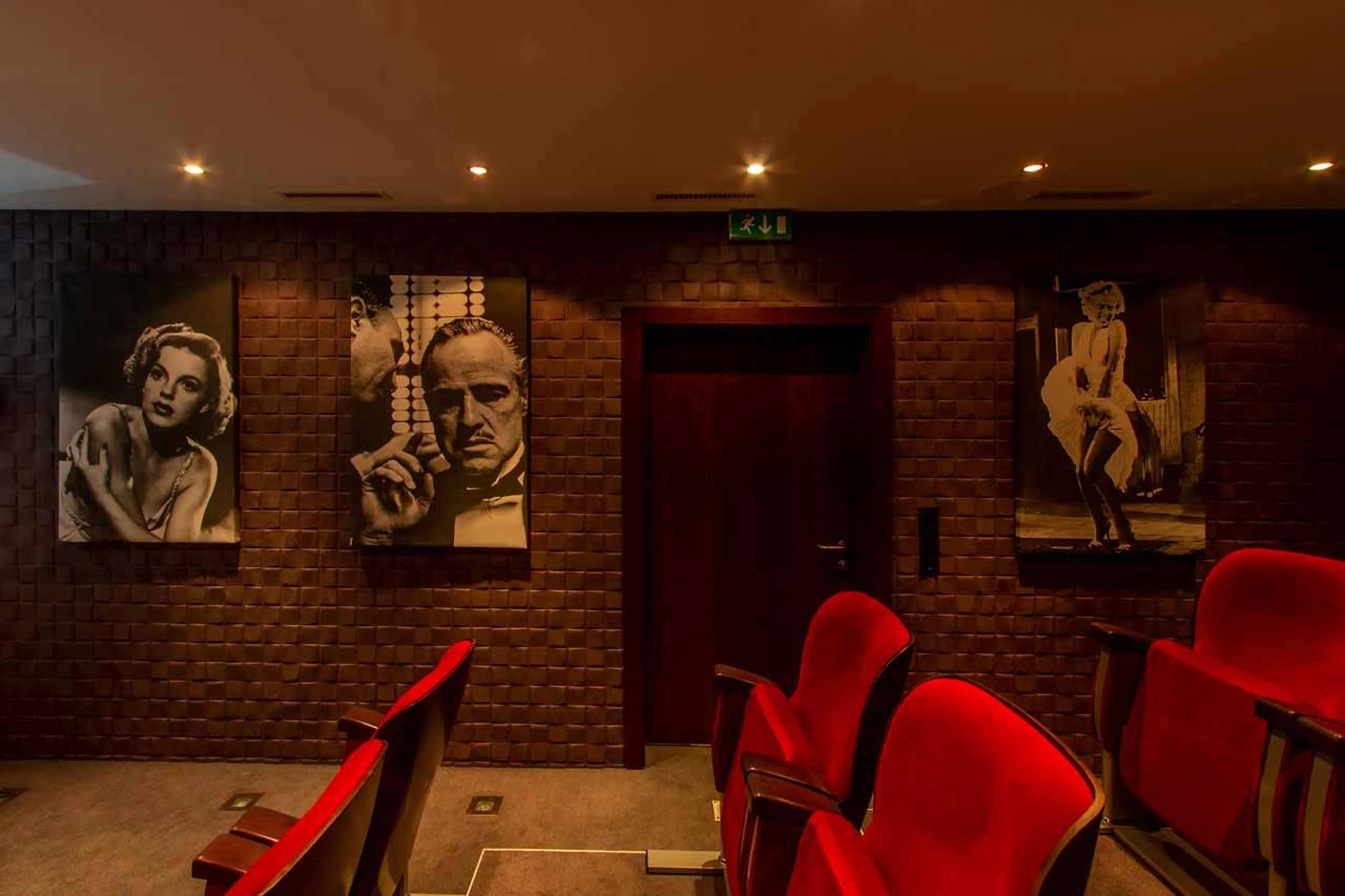 Cinema room at Chalet Artemis in St Anton