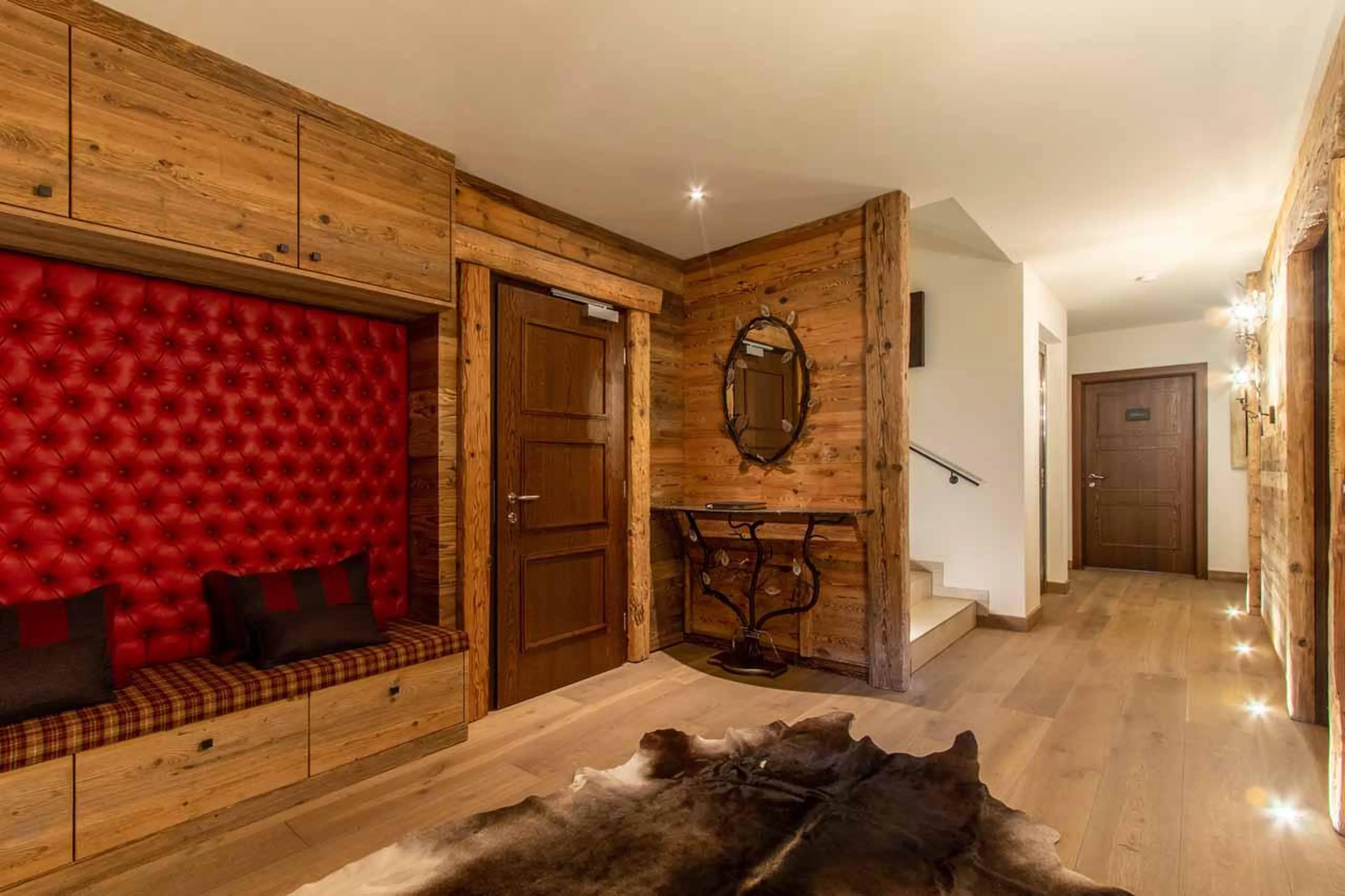 Entrance hall to Chalet Artemis in St Anton