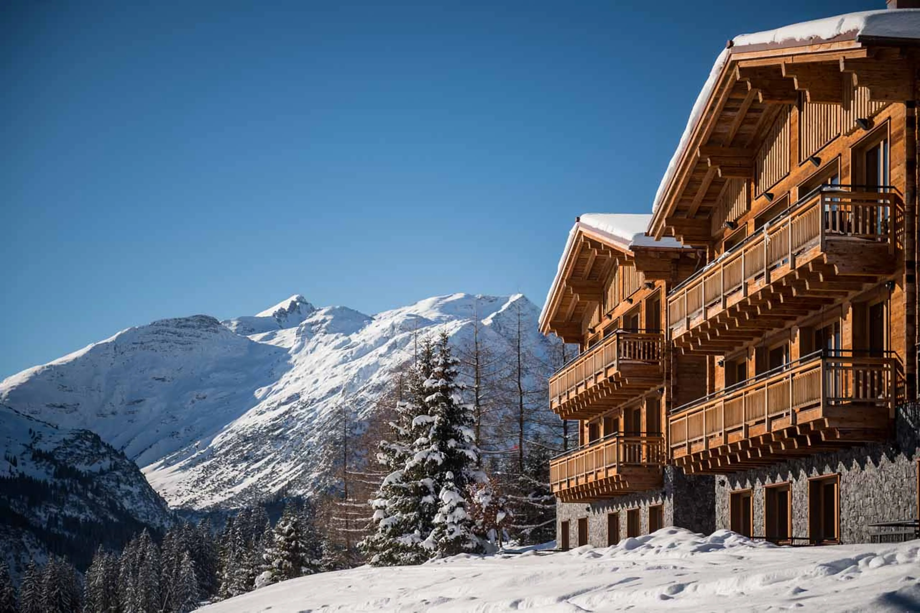 Exterior of Chalet Arula 1 in Lech
