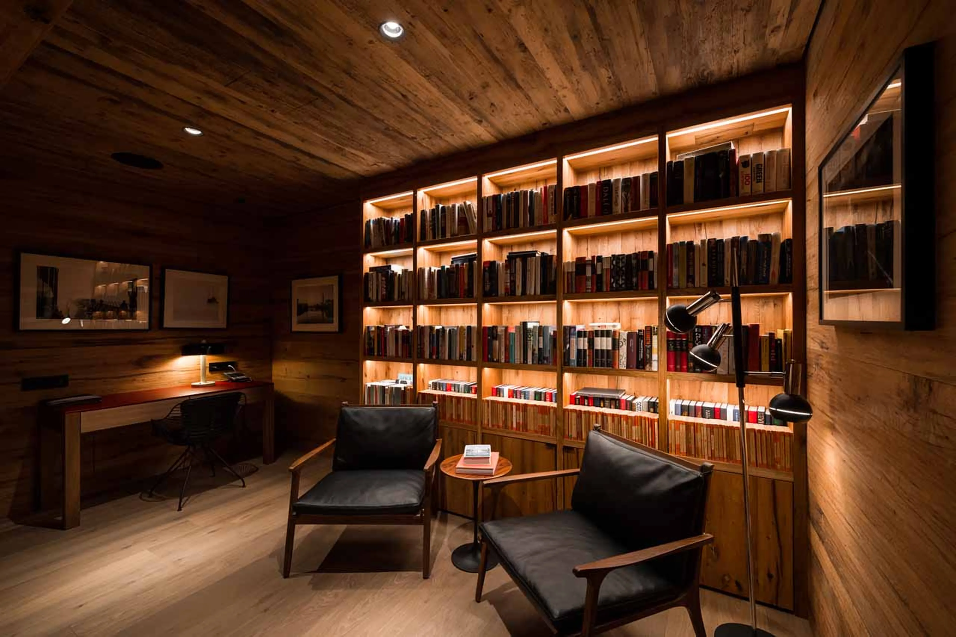 Library at Chalet Arula 1 in Lech