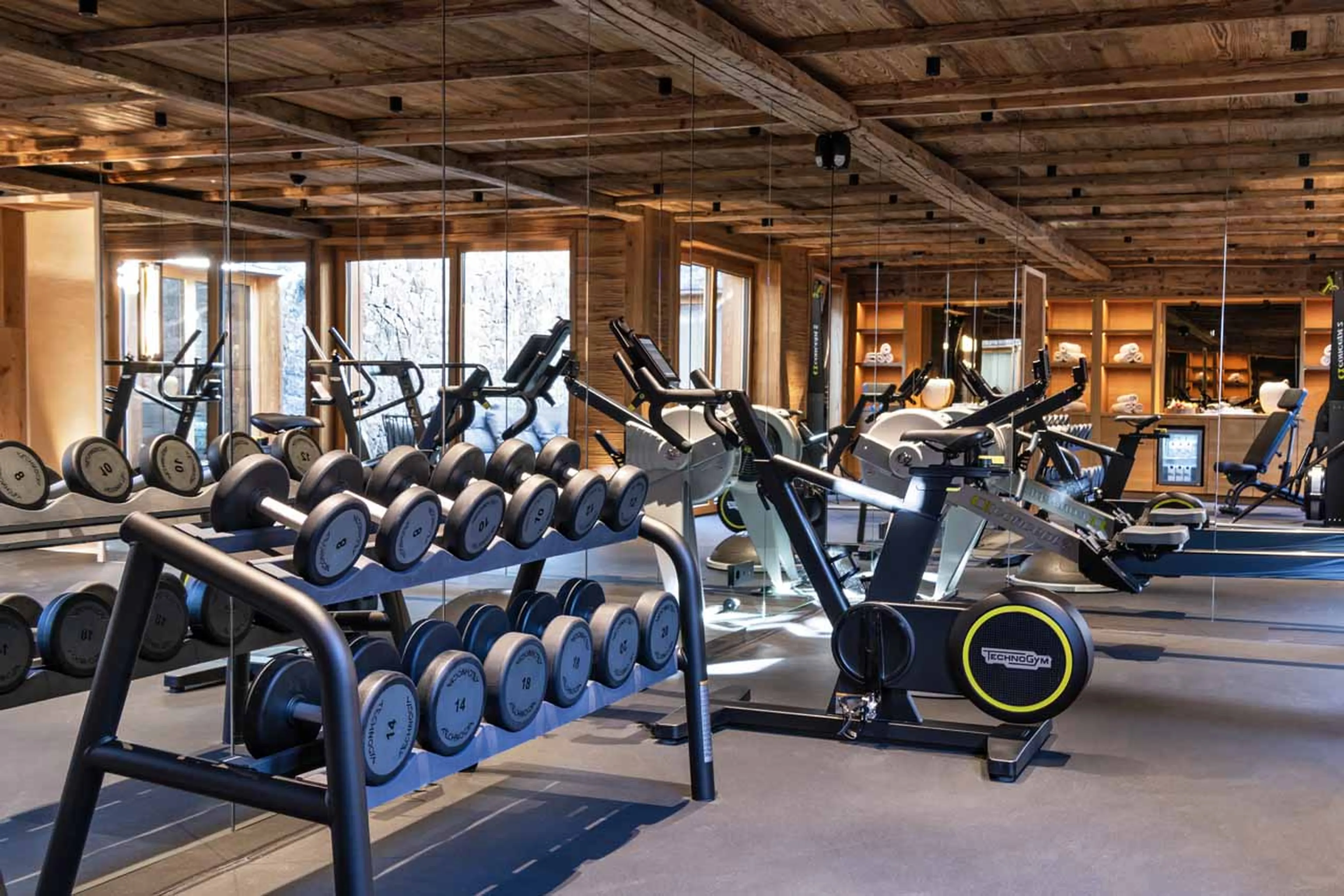 Gym at Chalet Arula 2 in Lech