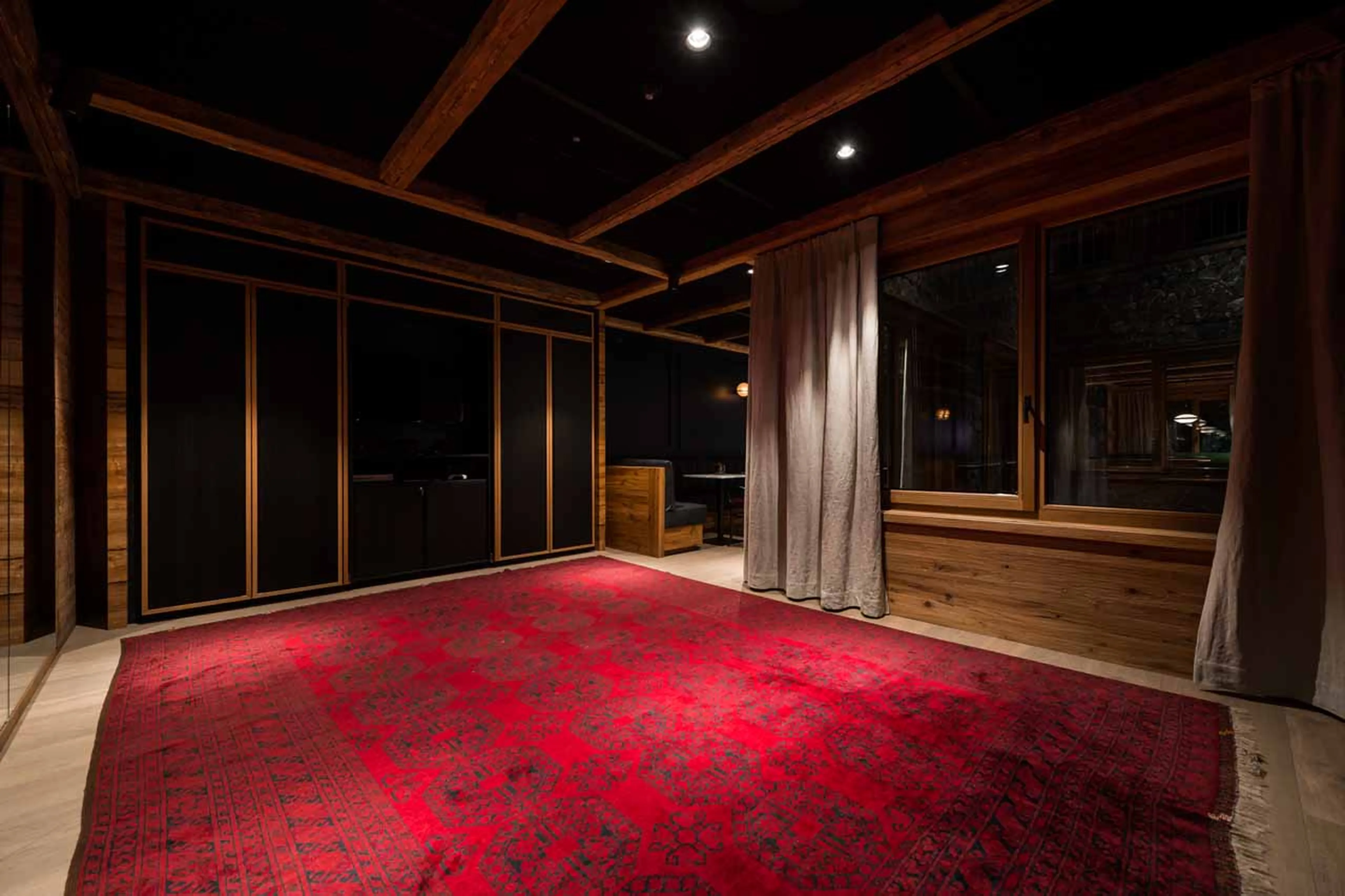 Party room space at Chalet Arula 2 in Lech