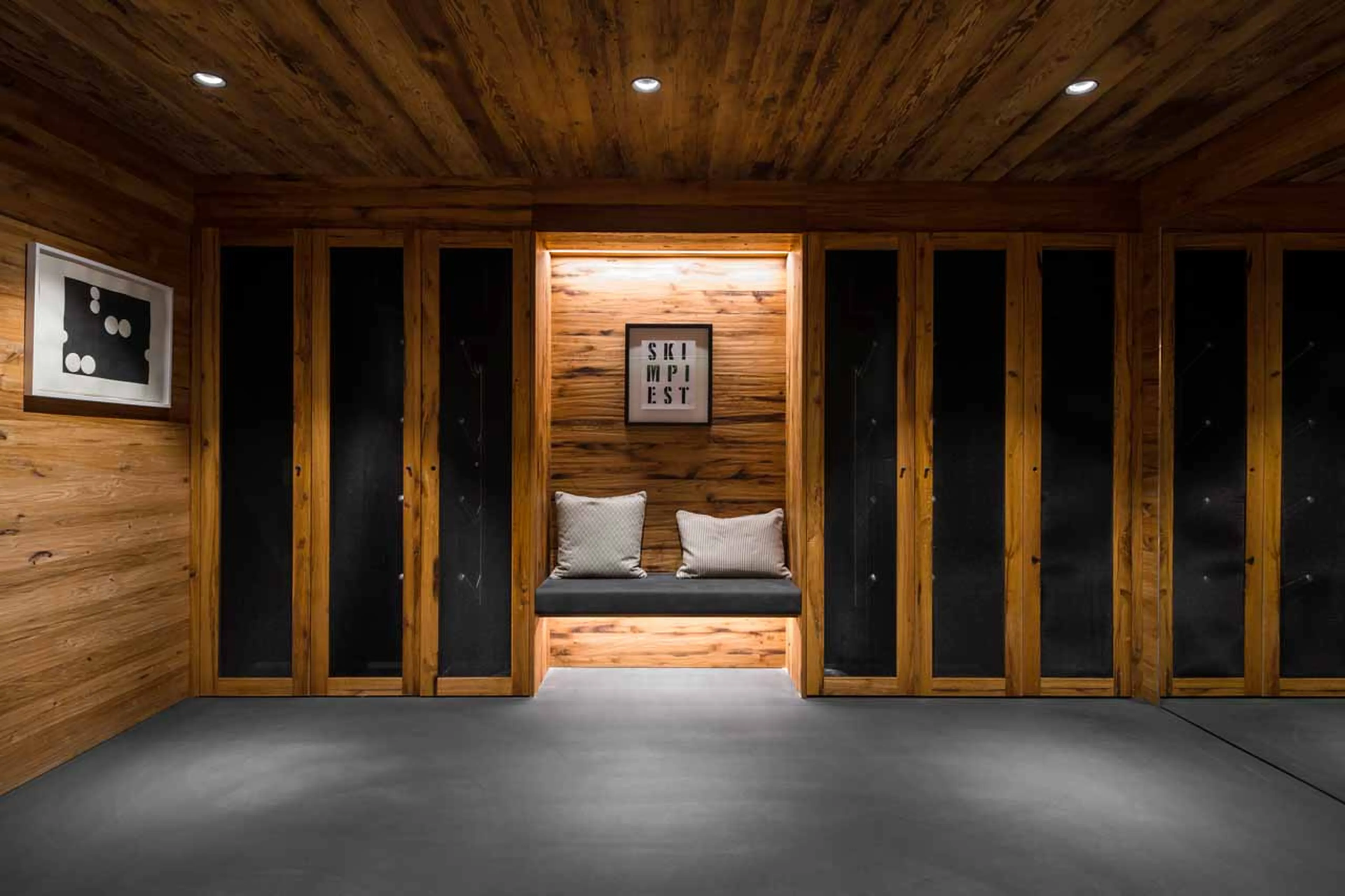 Ski room at Chalet Arula 2 in Lech