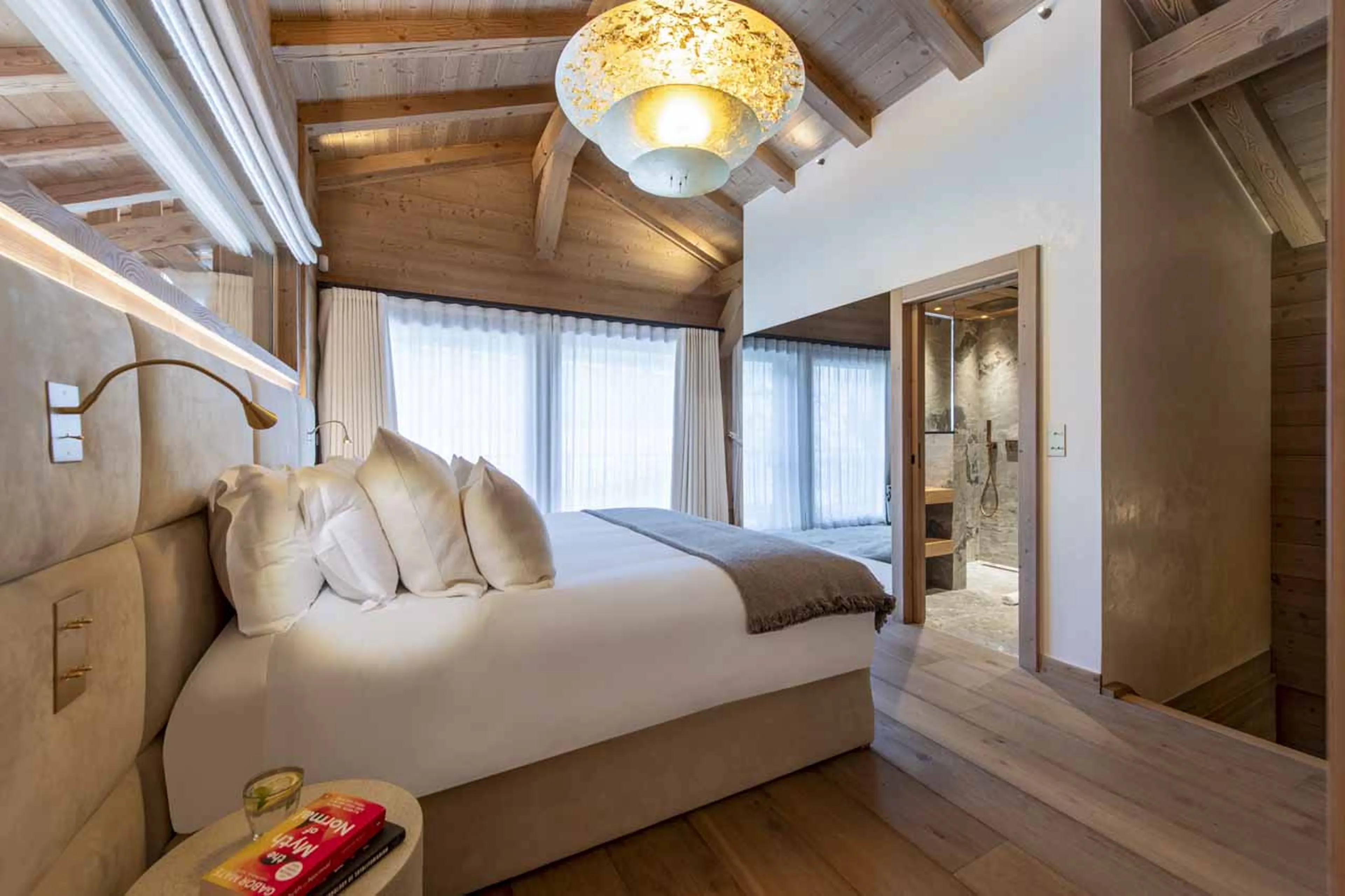 Bedroom 2 at Chalet Avalon in Les Gets