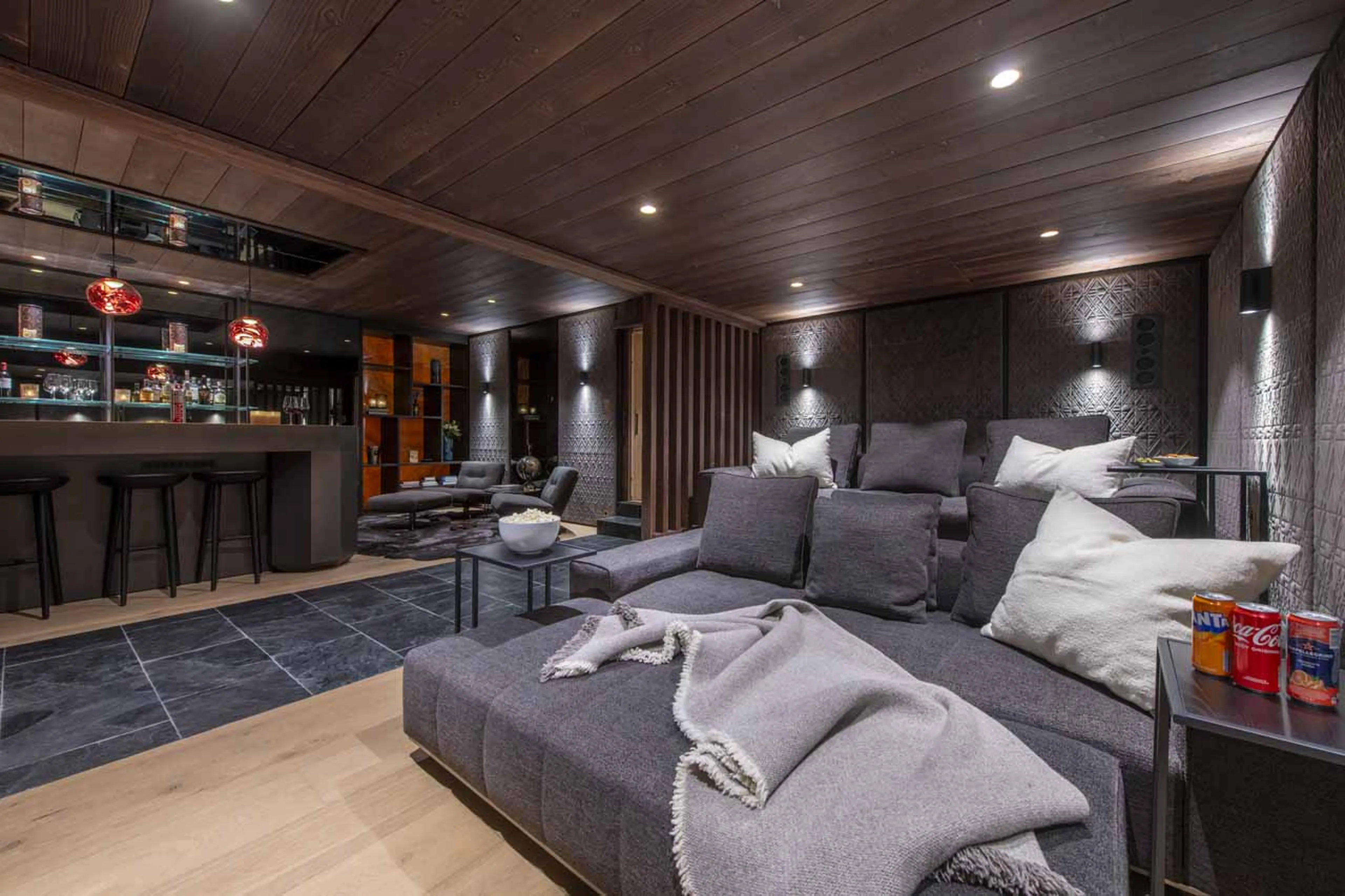 Cinema at Chalet Avalon in Les Gets