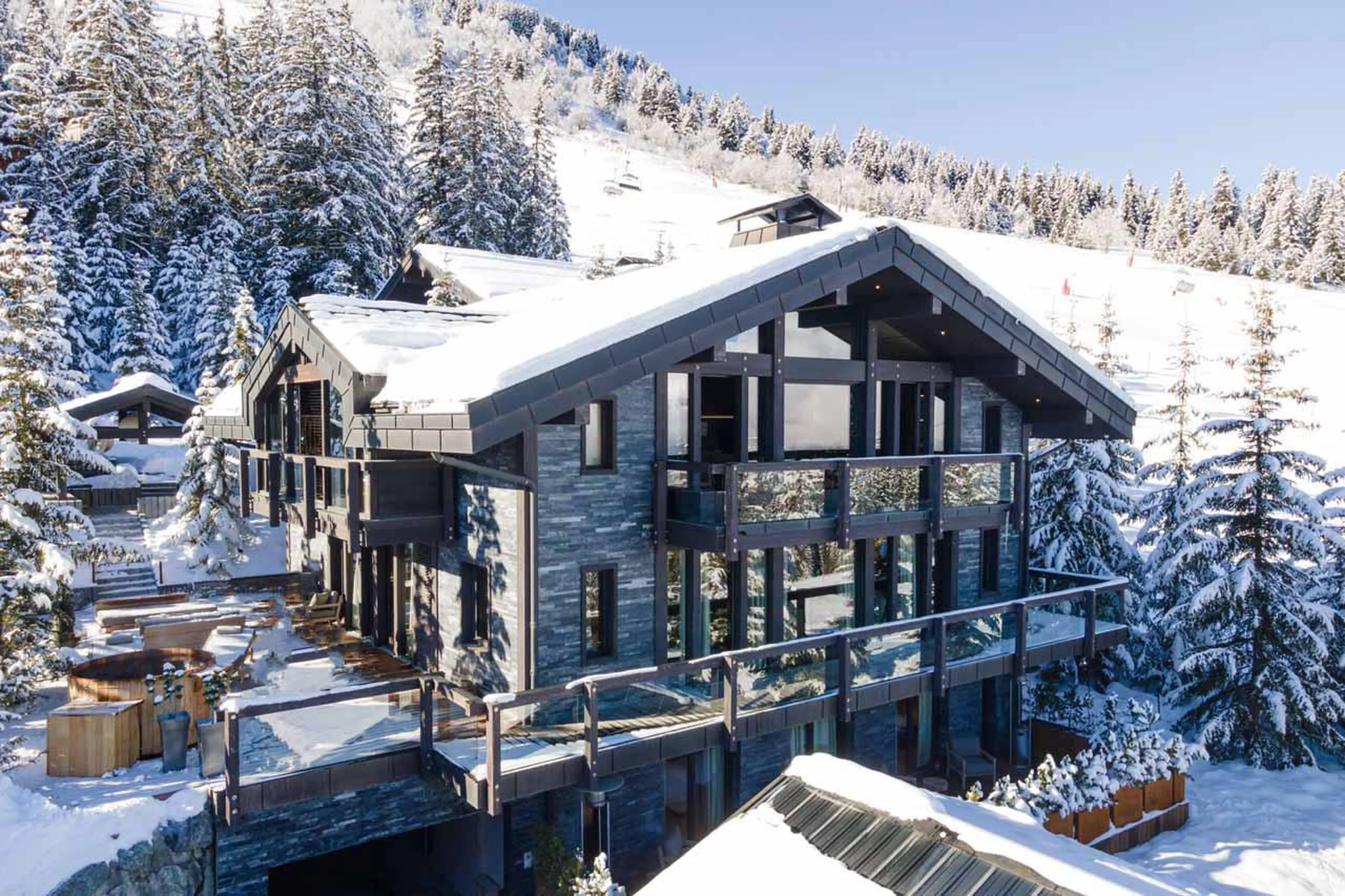Exterior of Chalet B in Courchevel 1850