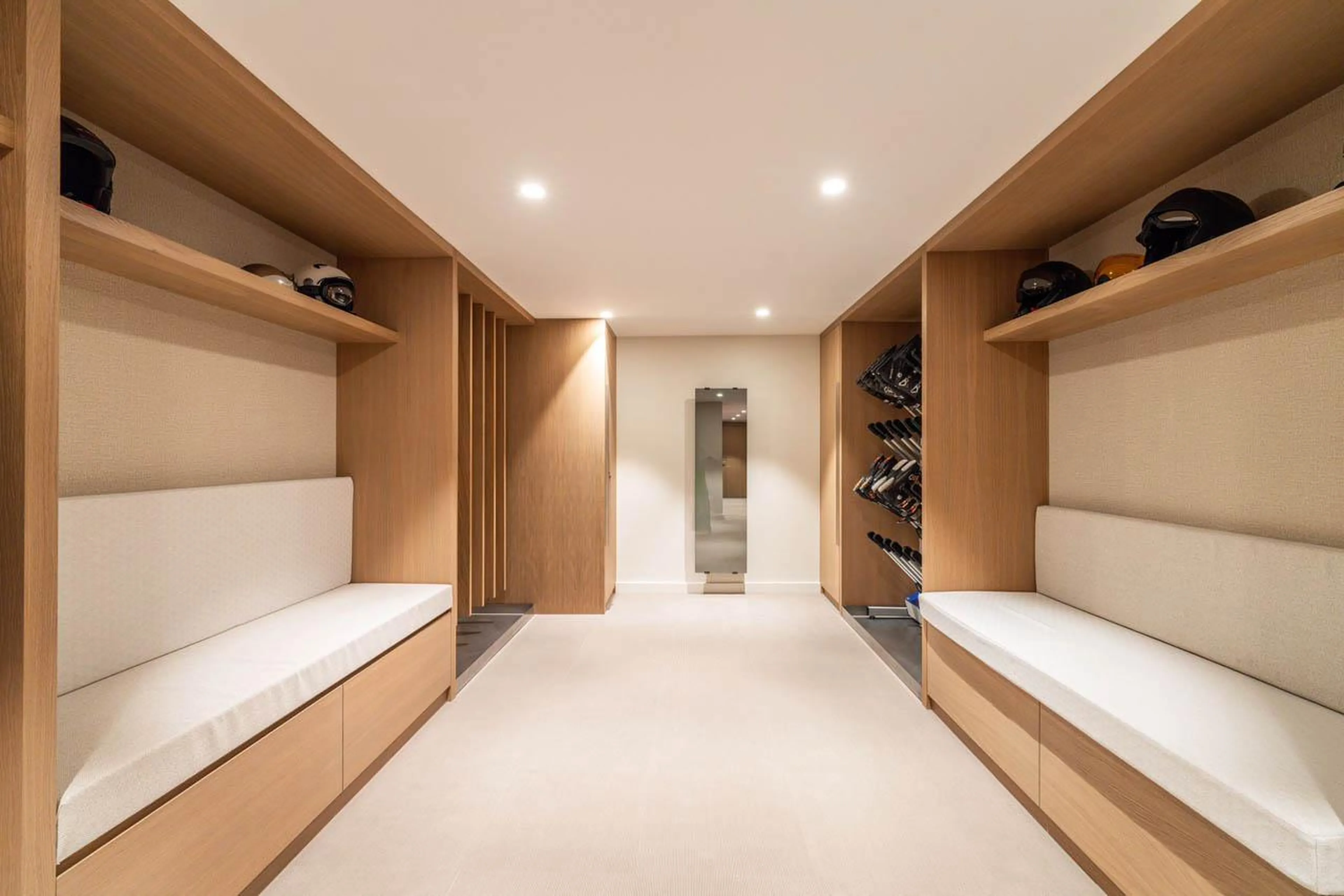 Ski room at Chalet B in Courchevel 1850