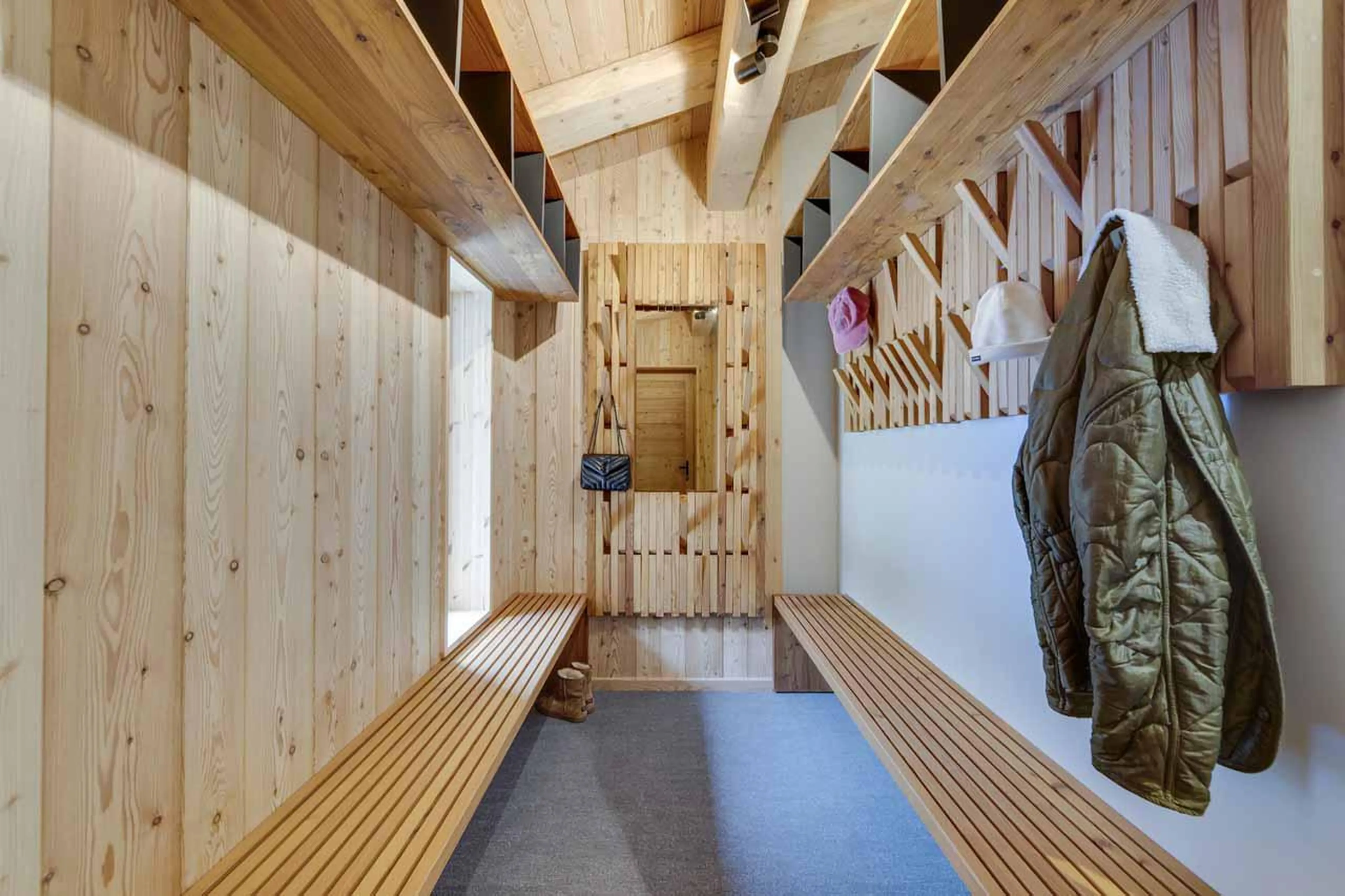 Ski room at Bela Vya 1, Les Arcs