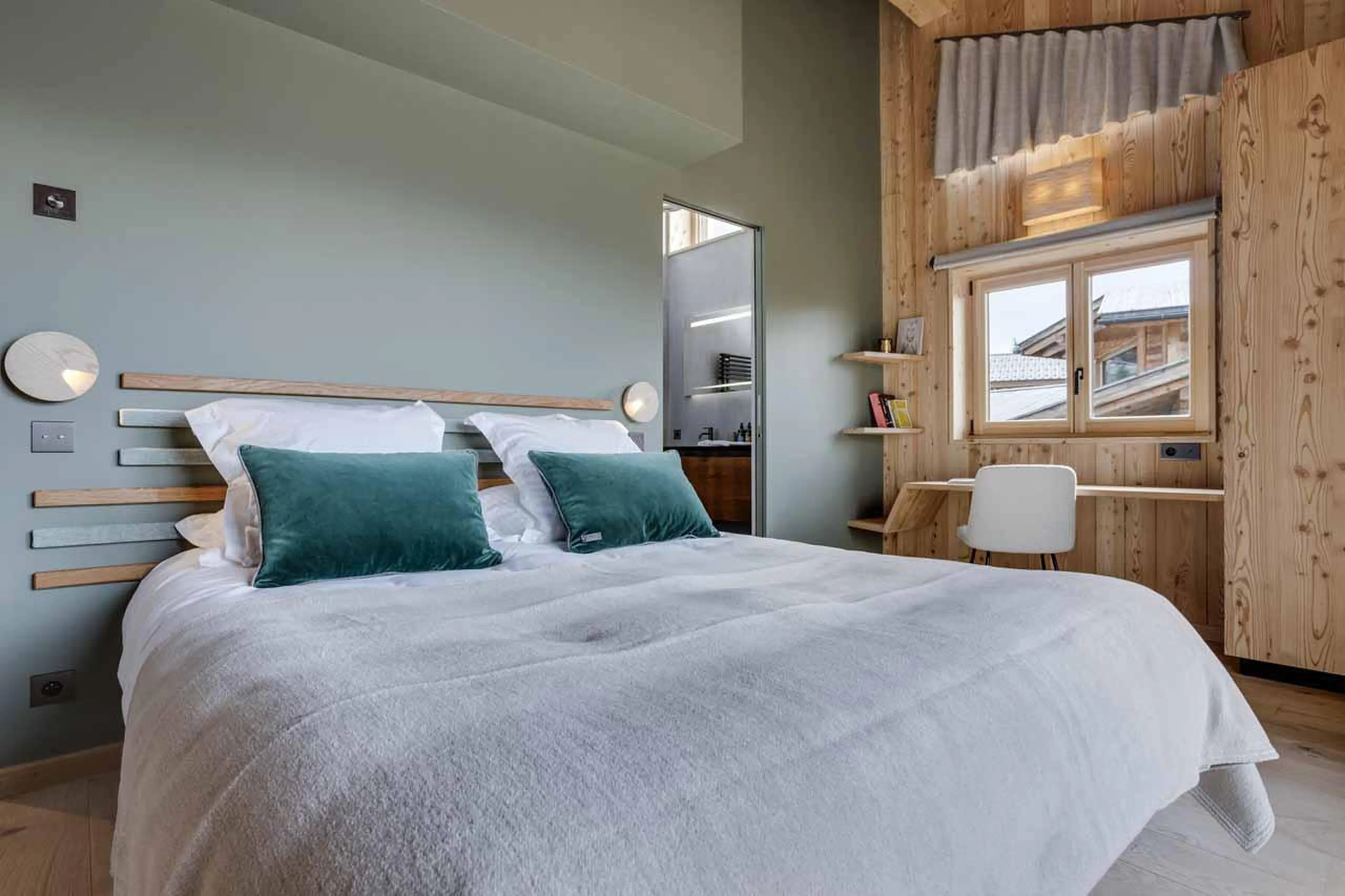 Bedroom four at Chalet Bela Vya 2 in Les Arcs