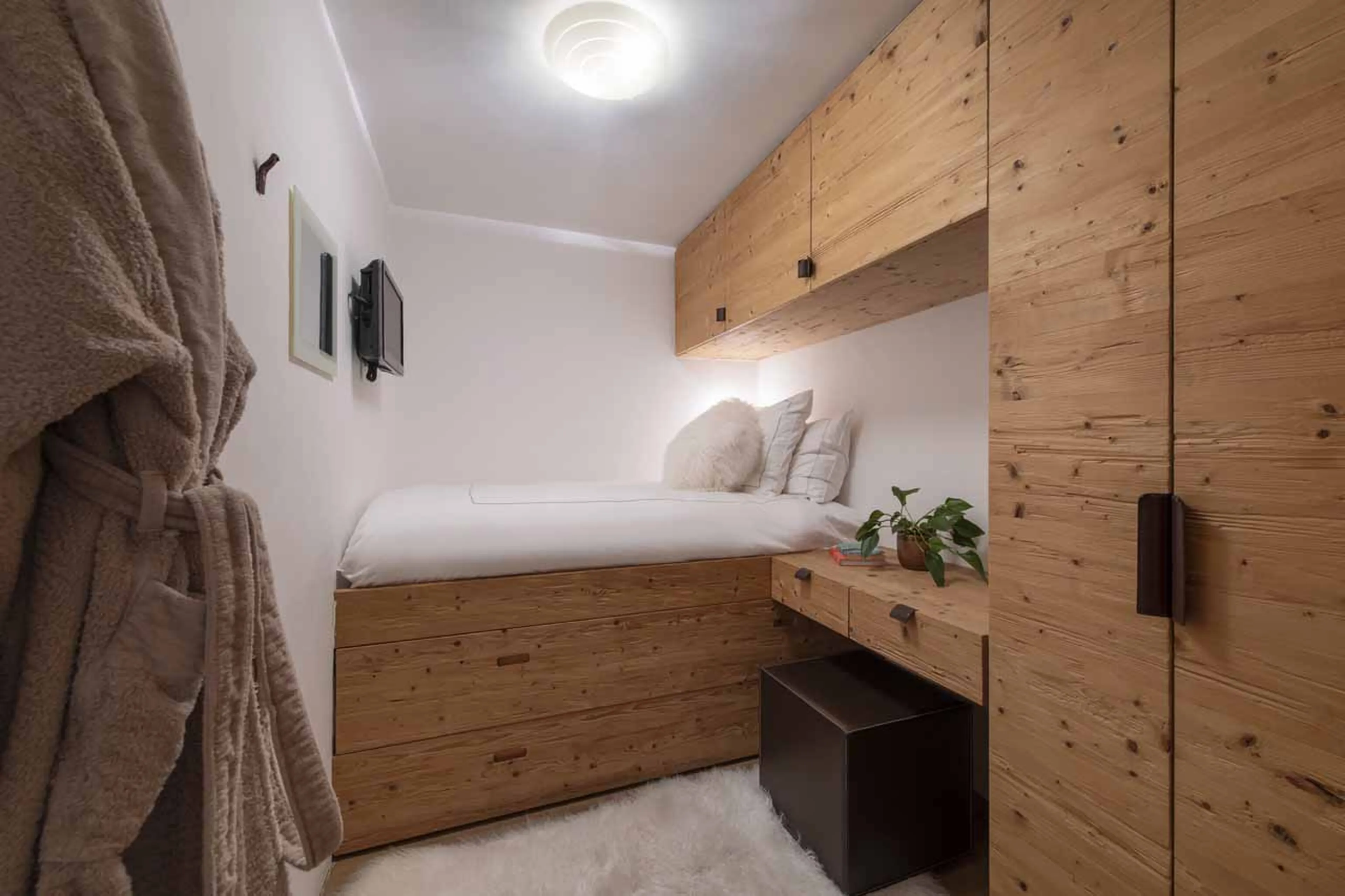 Studio bedroom at Chalet Belle Claire in Verbier