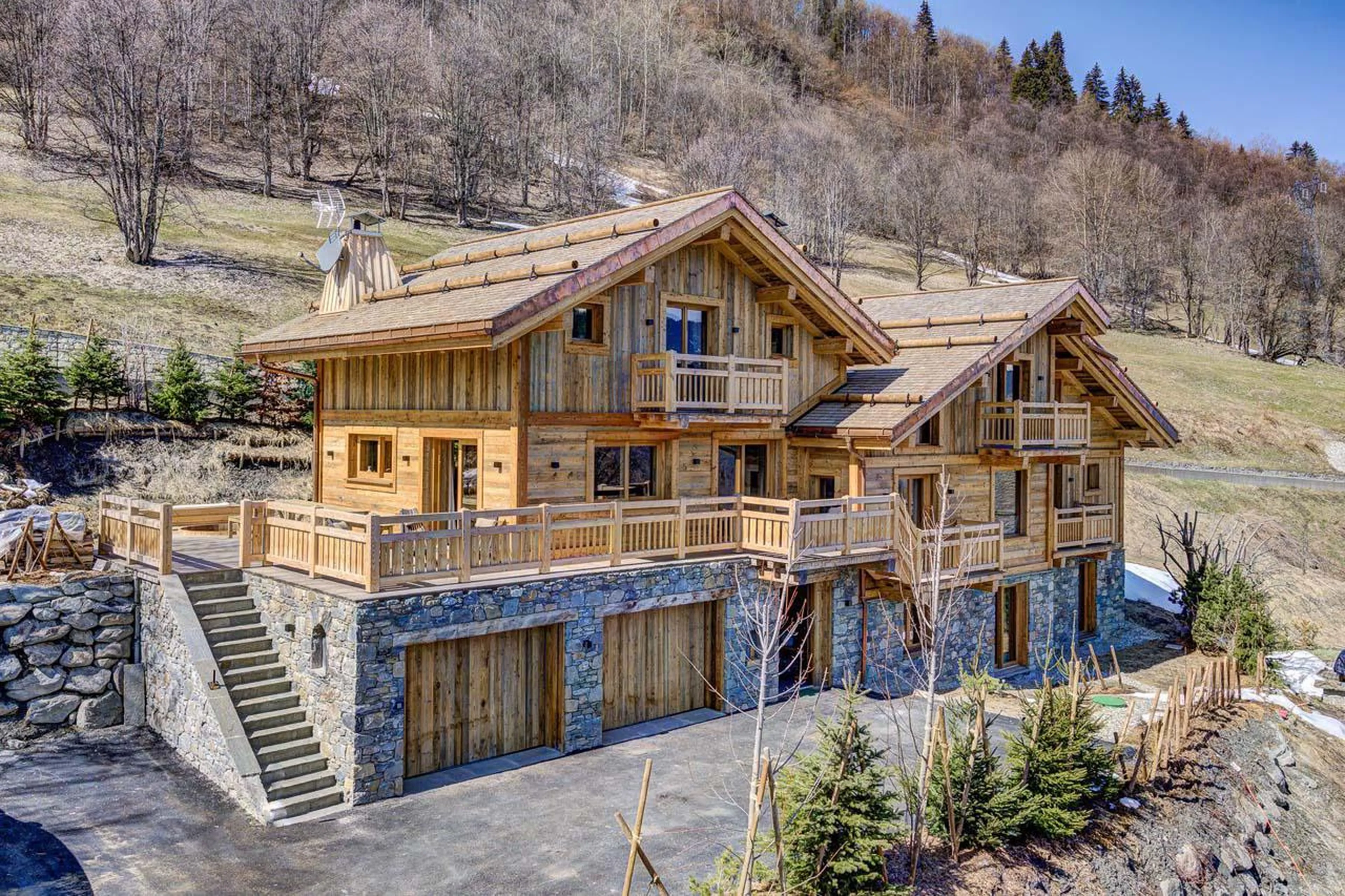 Exterior of Chalet Bergeronnette in Meribel